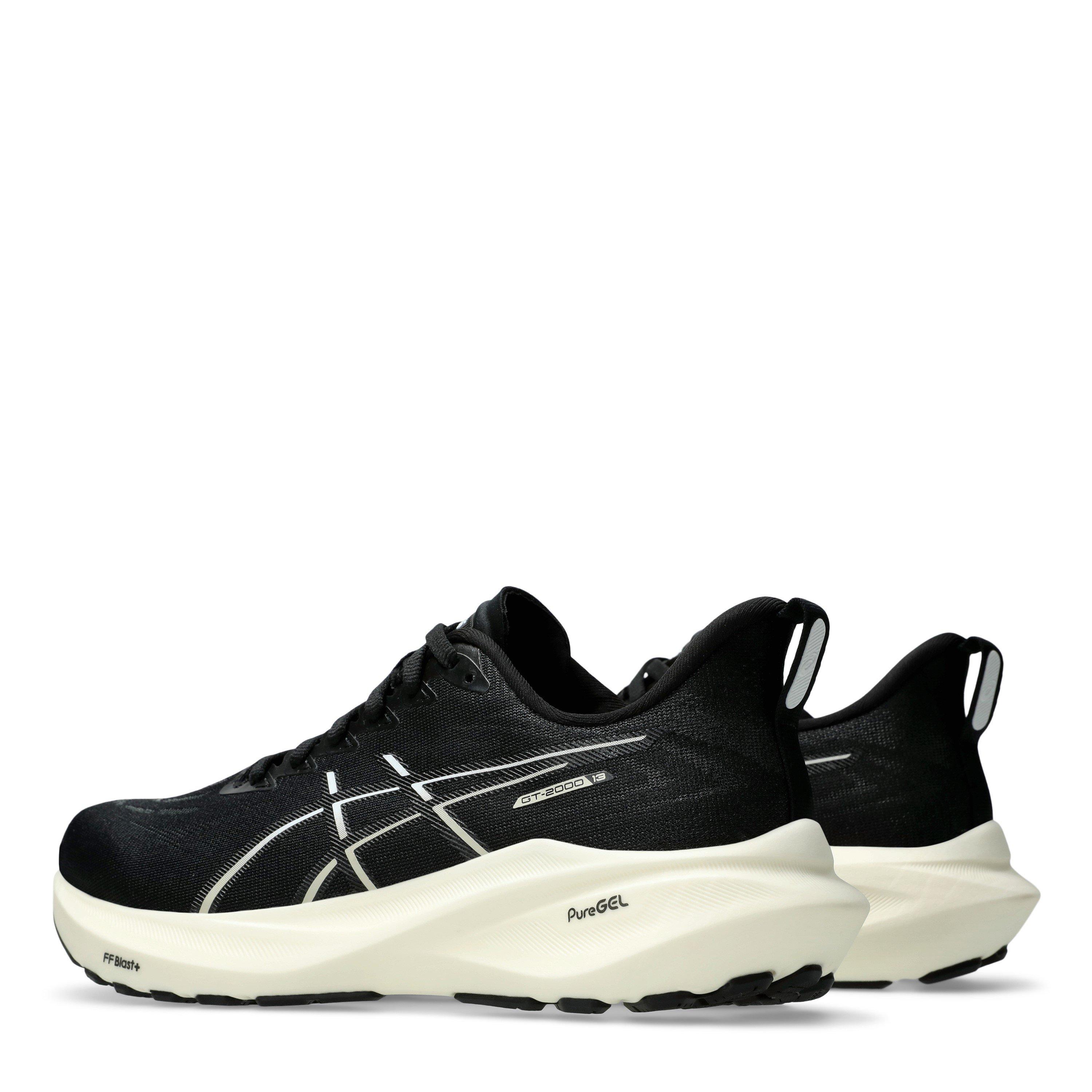 Black/White - Asics - GT-2000 13 Womens Running Shoes - 5