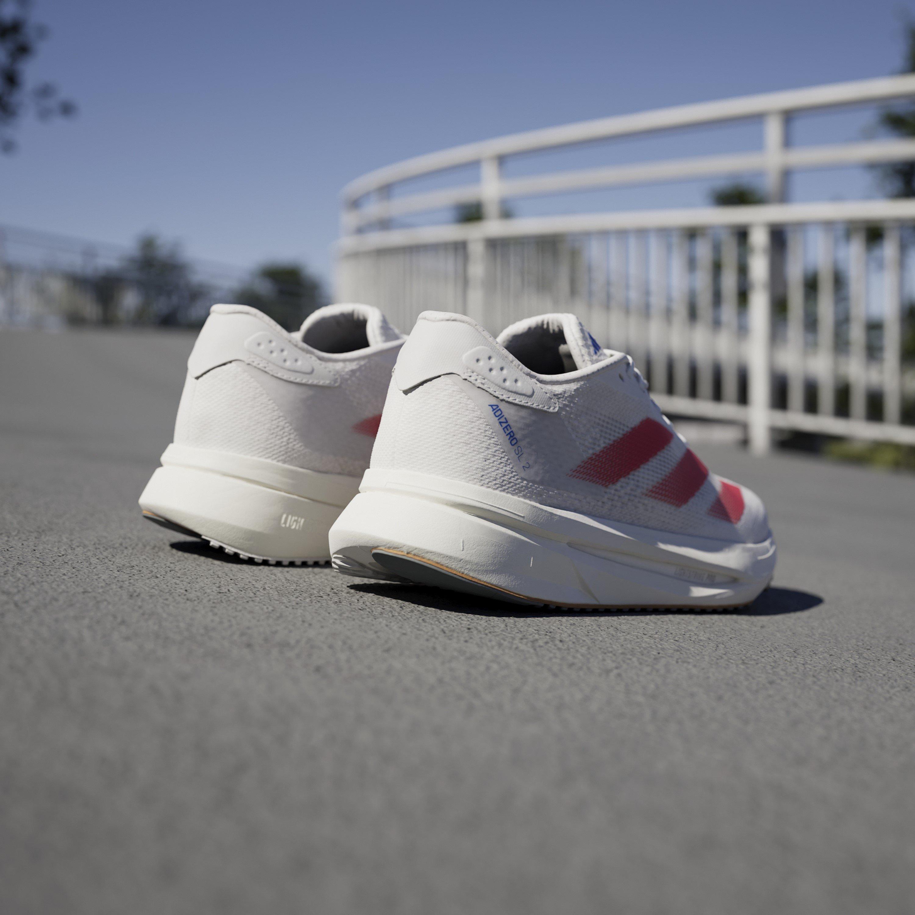 Hvid/Rød - adidas - ADIZERO SL2 Running Shoes Womens - 13