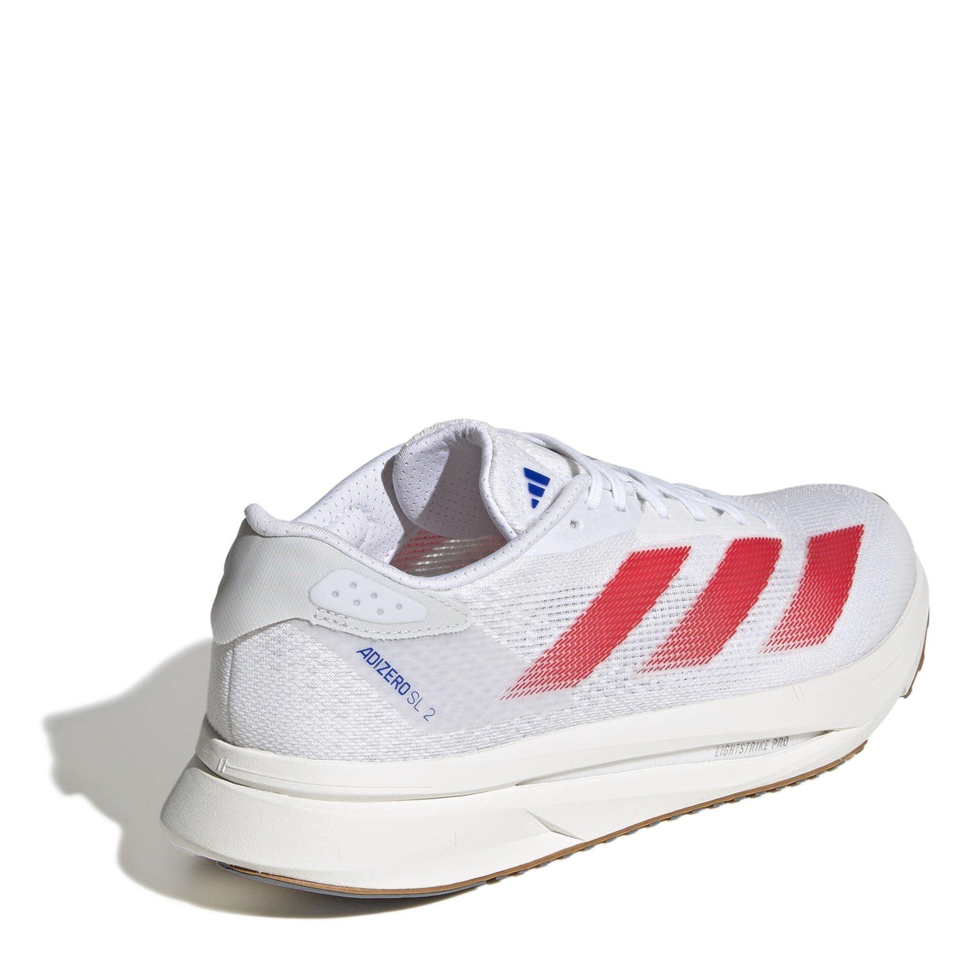 Hvid/Rød - adidas - ADIZERO SL2 Running Shoes Womens - 4