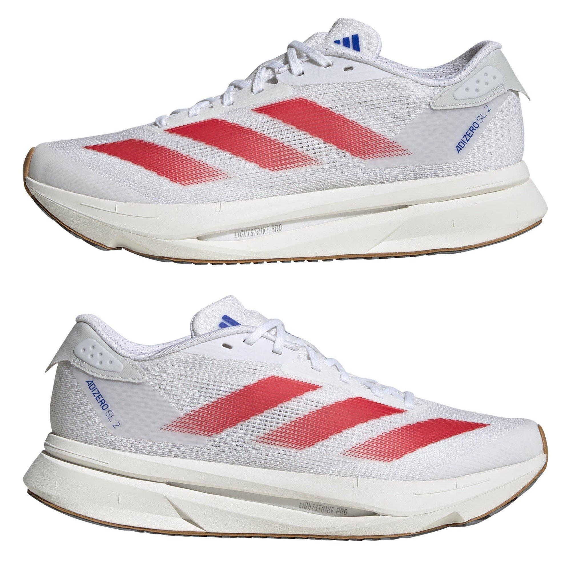 Hvid/Rød - adidas - ADIZERO SL2 Running Shoes Womens - 9