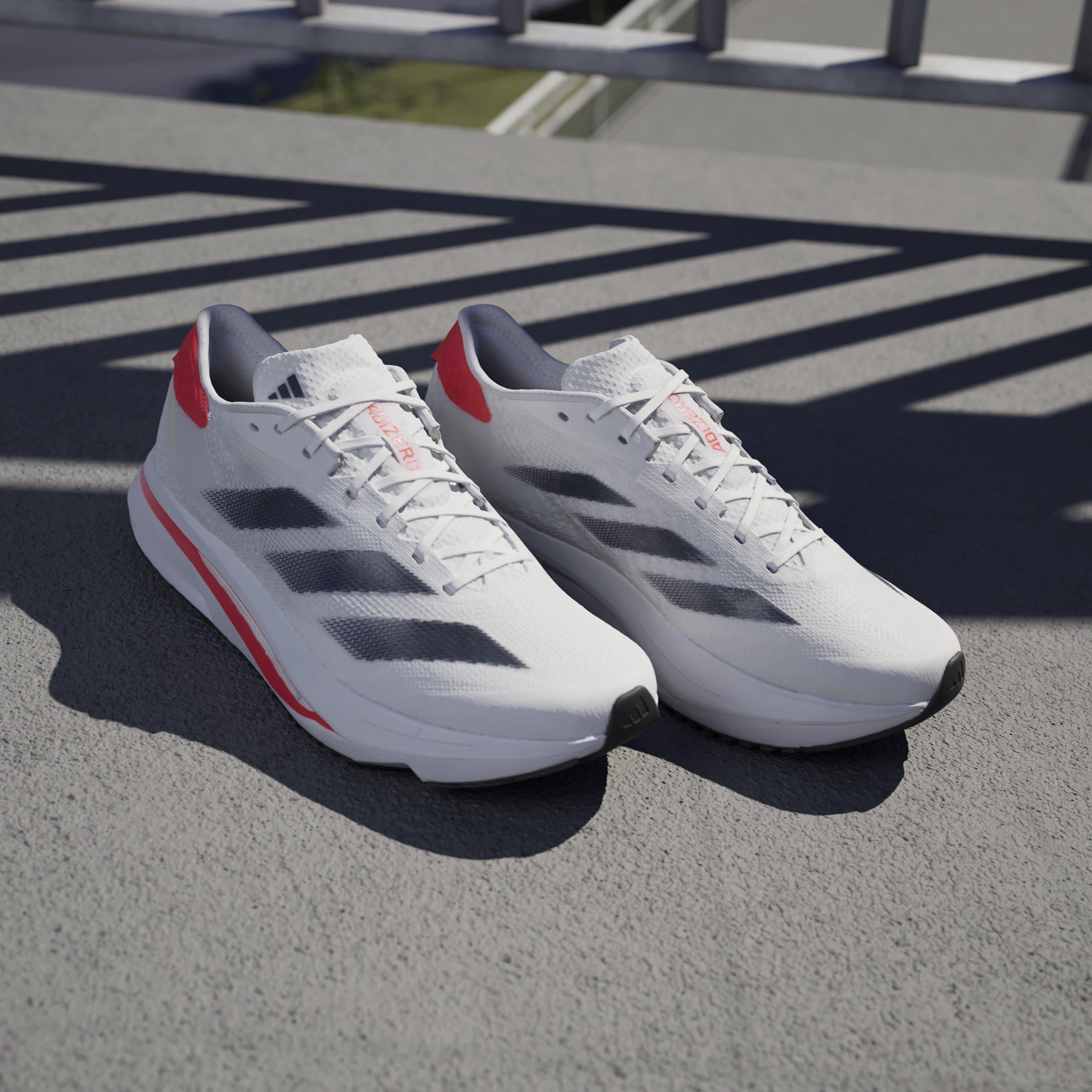 Bianco/Arancione - adidas - ADIZERO SL2 Running Shoes Mens - 13