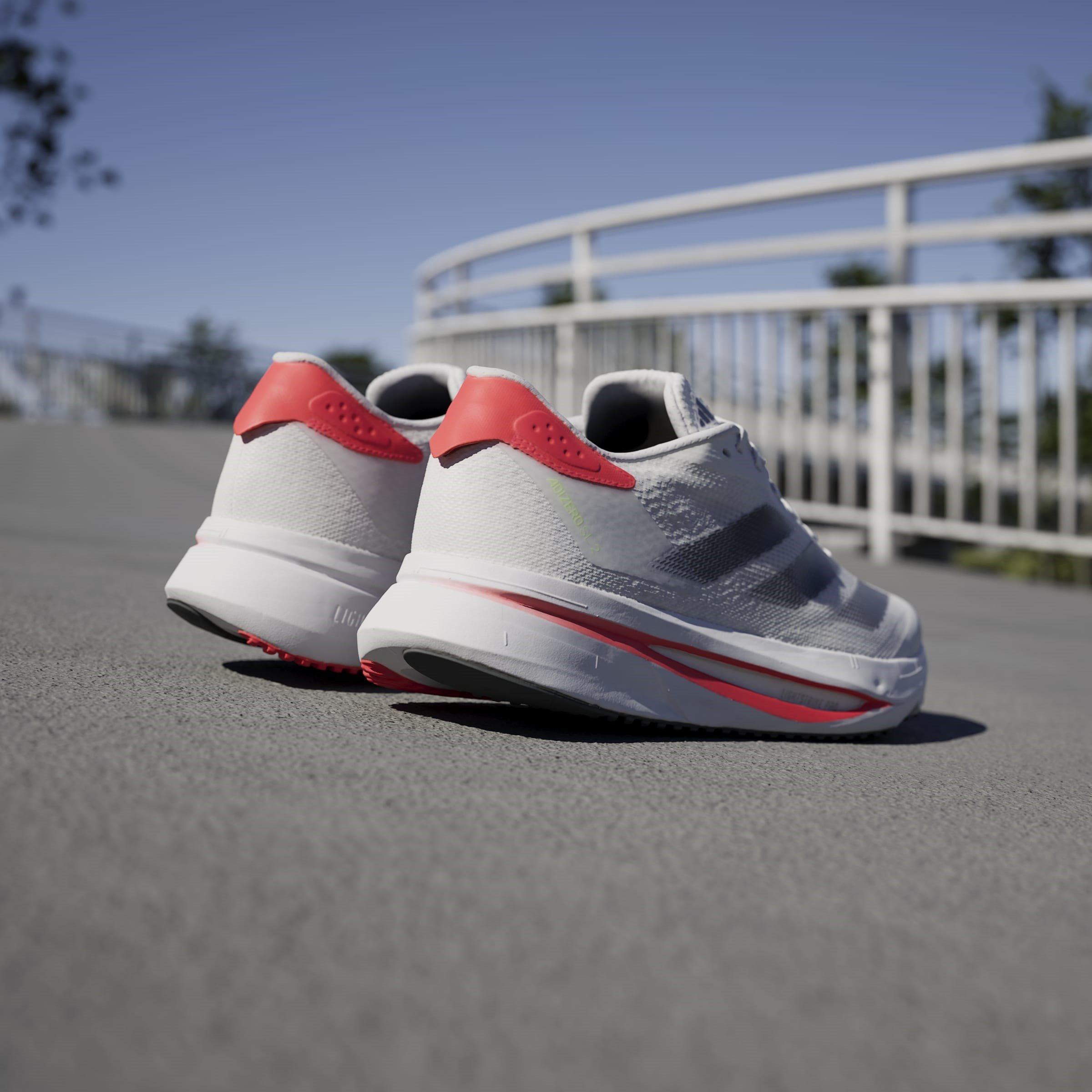 Bianco/Arancione - adidas - ADIZERO SL2 Running Shoes Mens - 14