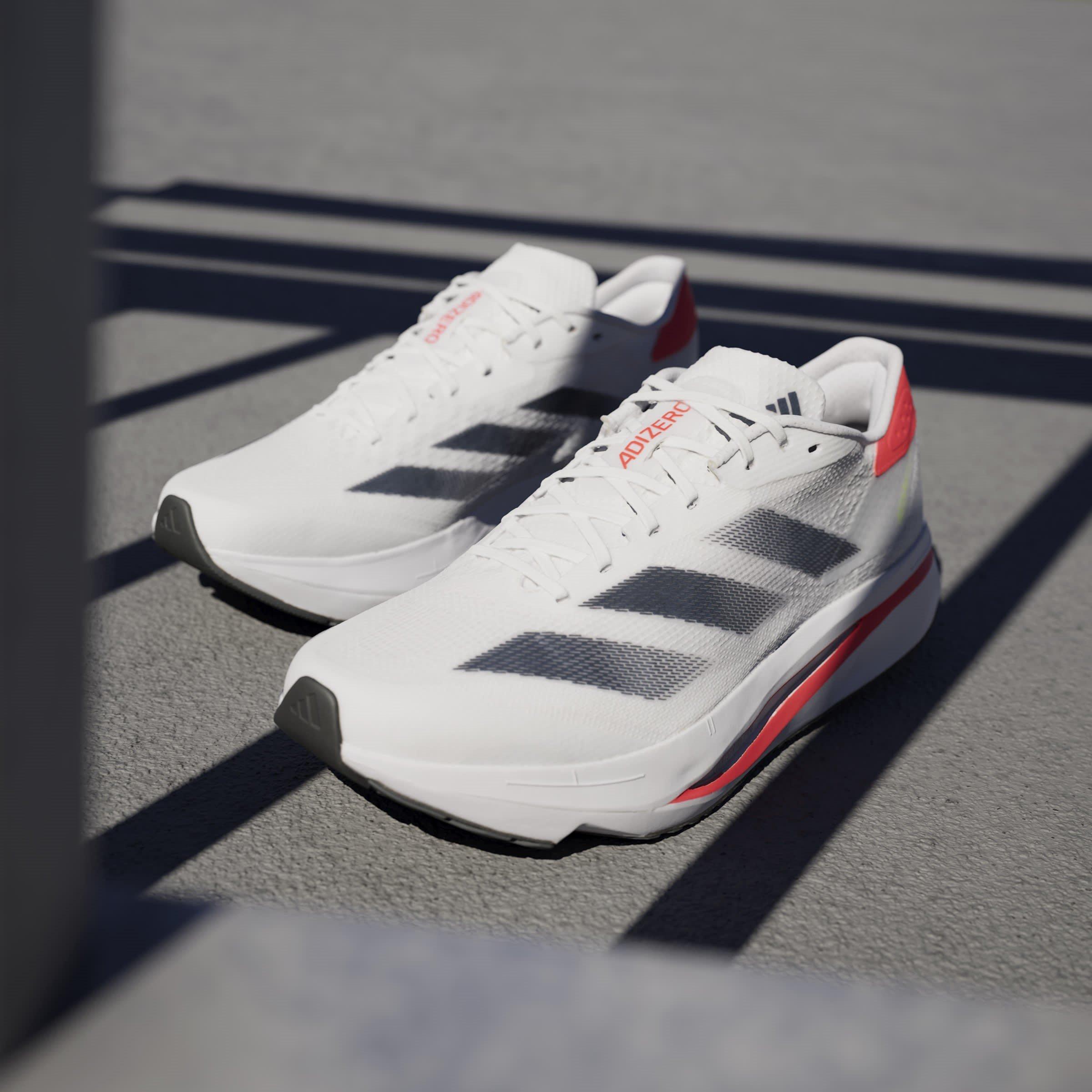 Bianco/Arancione - adidas - ADIZERO SL2 Running Shoes Mens - 16