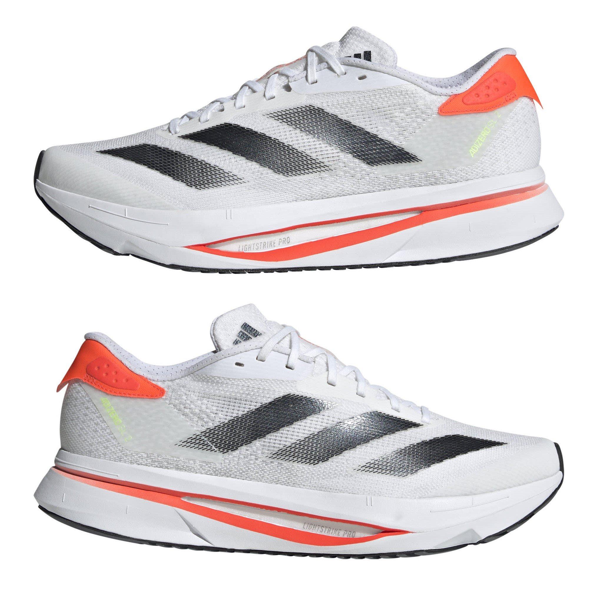 Bianco/Arancione - adidas - ADIZERO SL2 Running Shoes Mens - 9