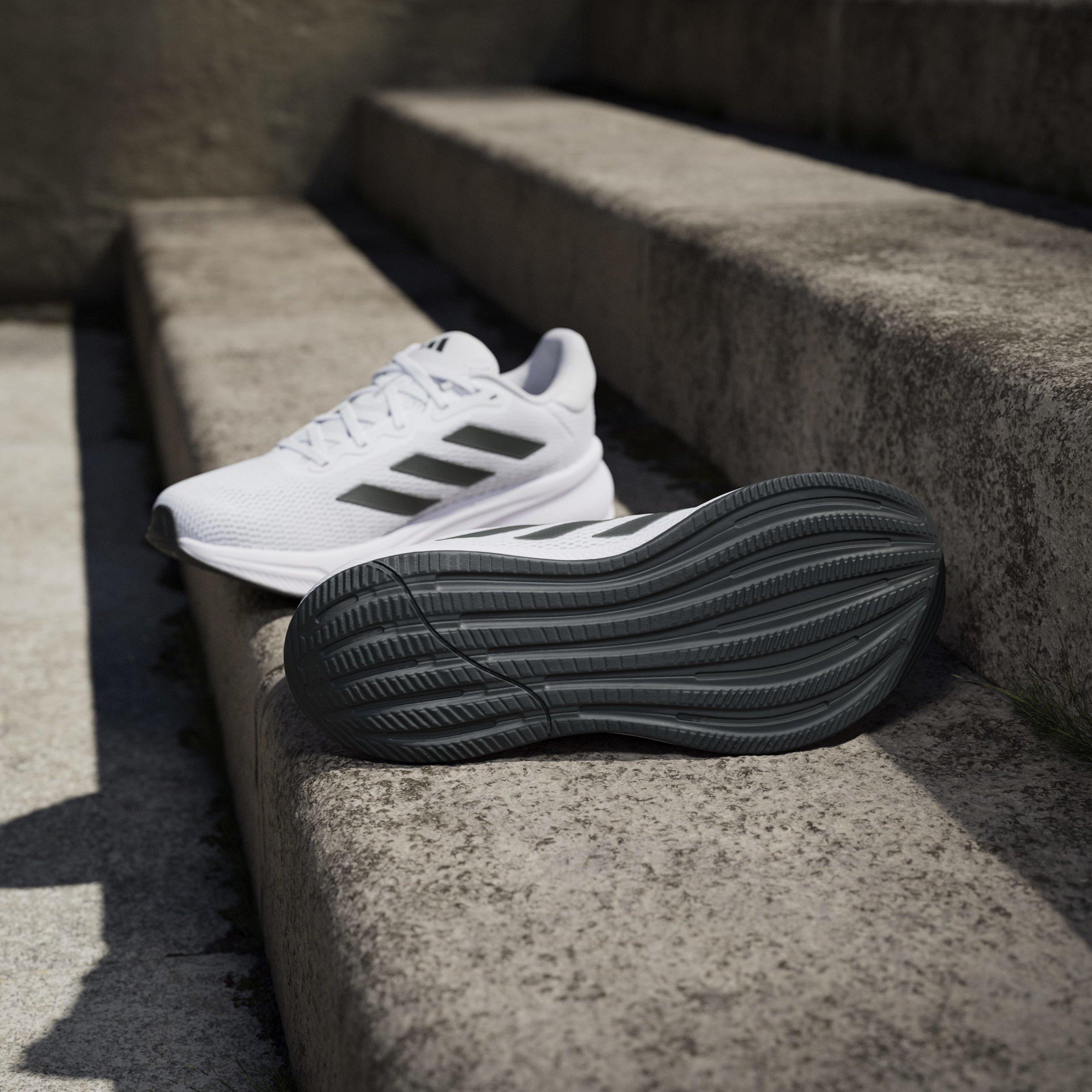 Branco/Preto - adidas - Response Road Running Shoes Mens - 11