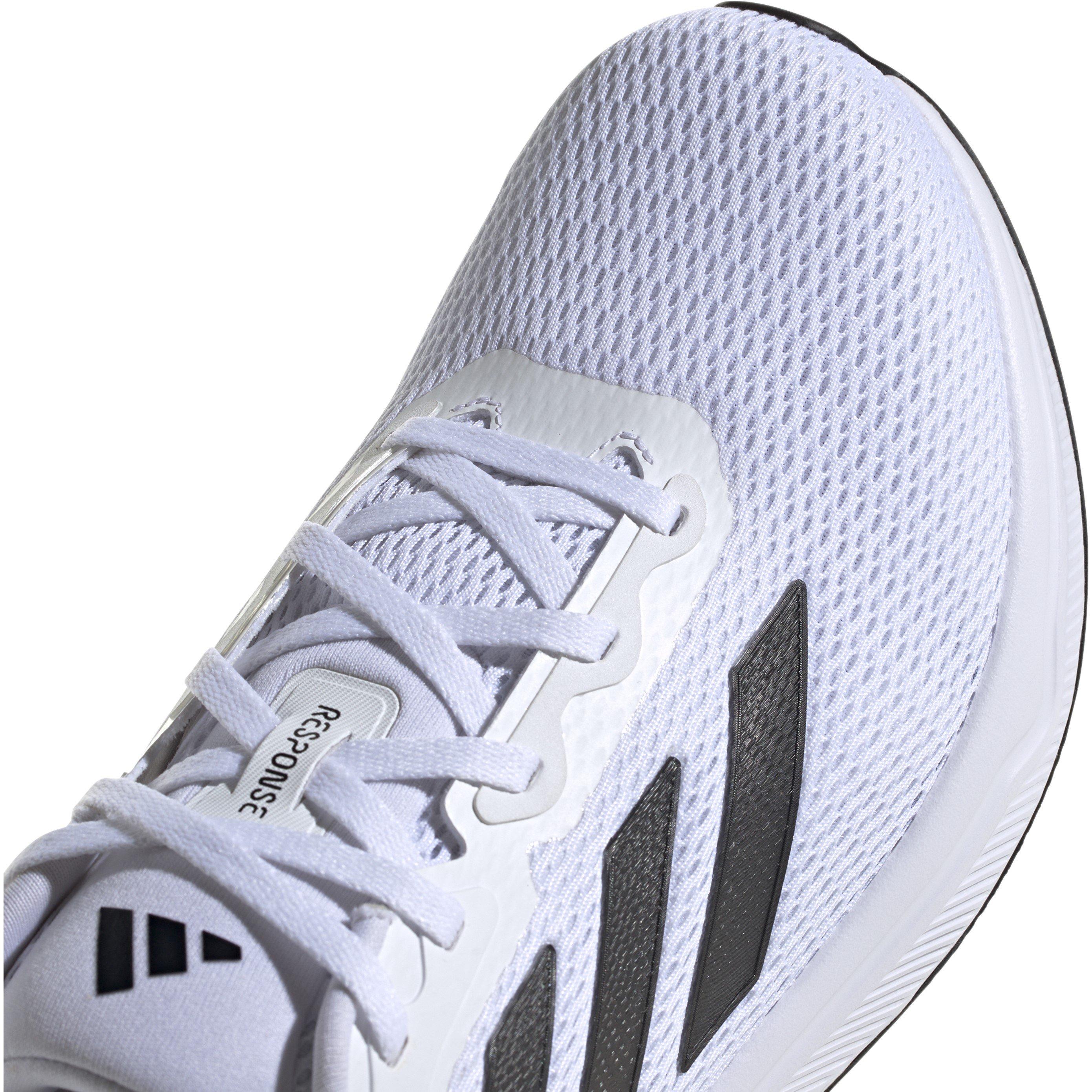 Branco/Preto - adidas - Response Road Running Shoes Mens - 8