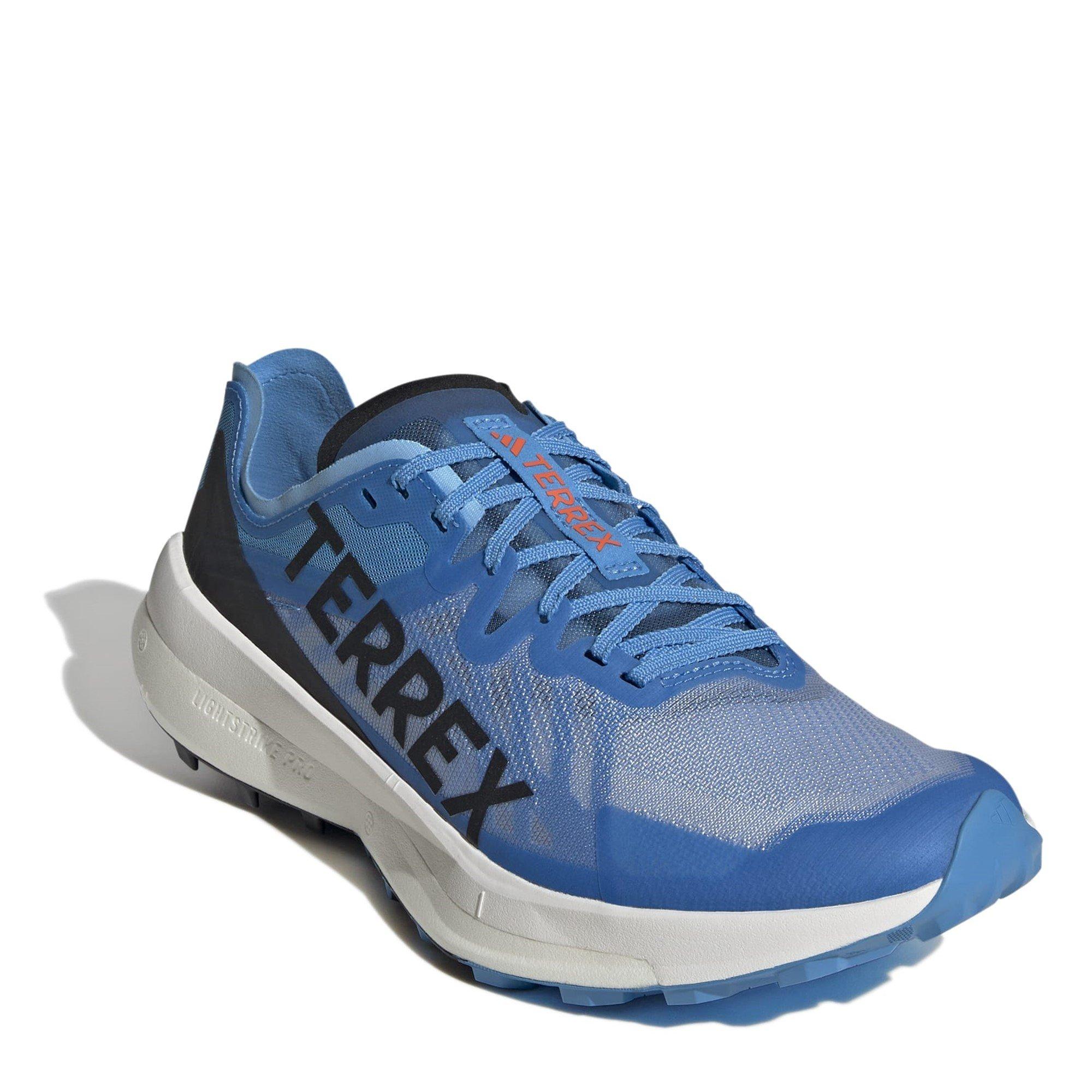 Pulsblau - adidas - Terrex Agravic Speed Trail Running Shoes Mens - 3
