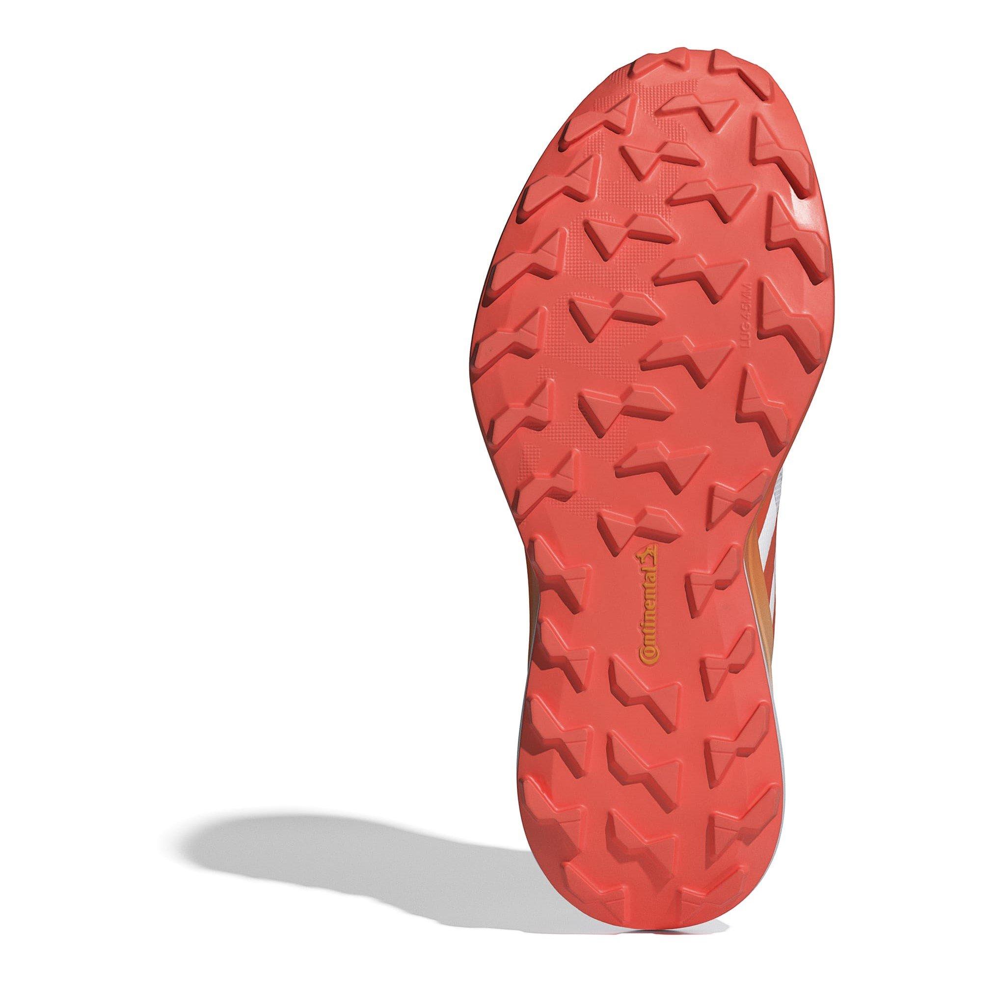 White/Orange - adidas - Terrex Agravic 3 Mens Trail Running Shoes - 6