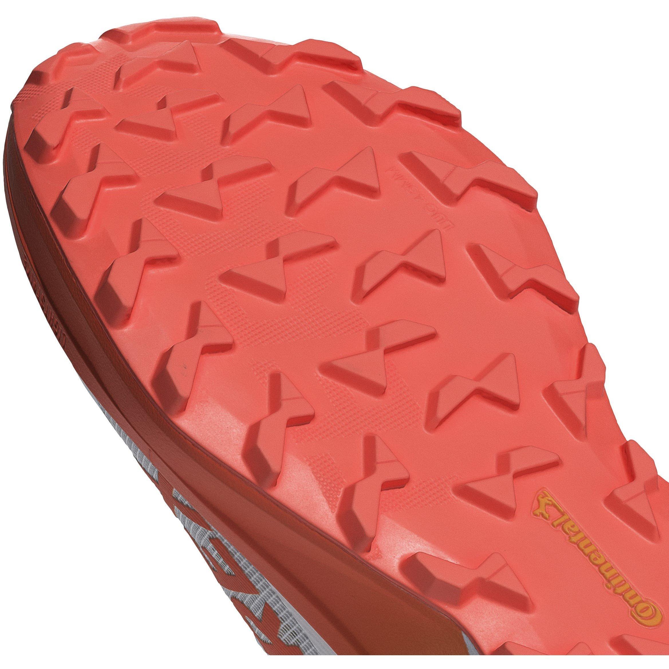 White/Orange - adidas - Terrex Agravic 3 Mens Trail Running Shoes - 8