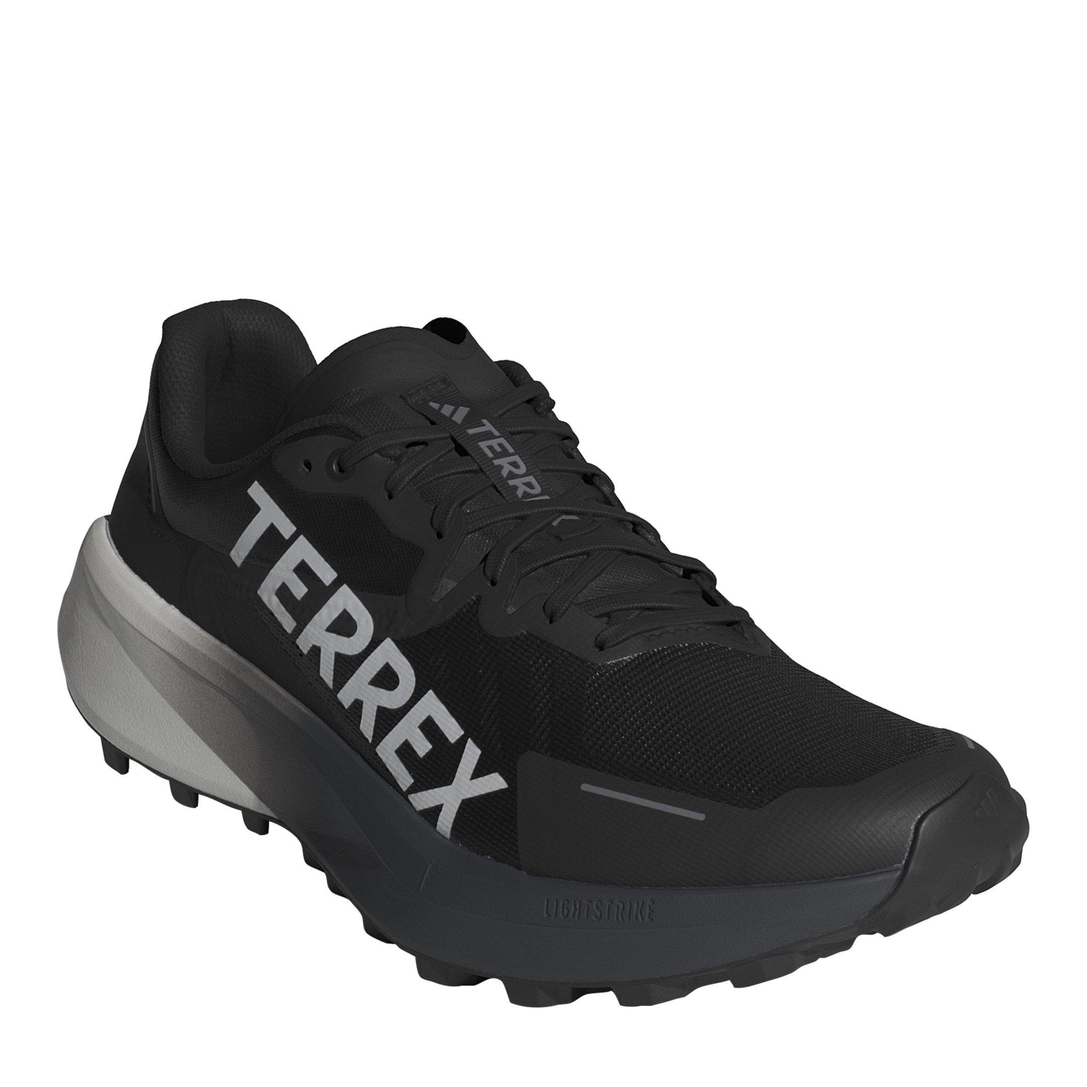 Black/Grey - adidas - Terrex Agravic 3 Mens Trail Running Shoes - 3