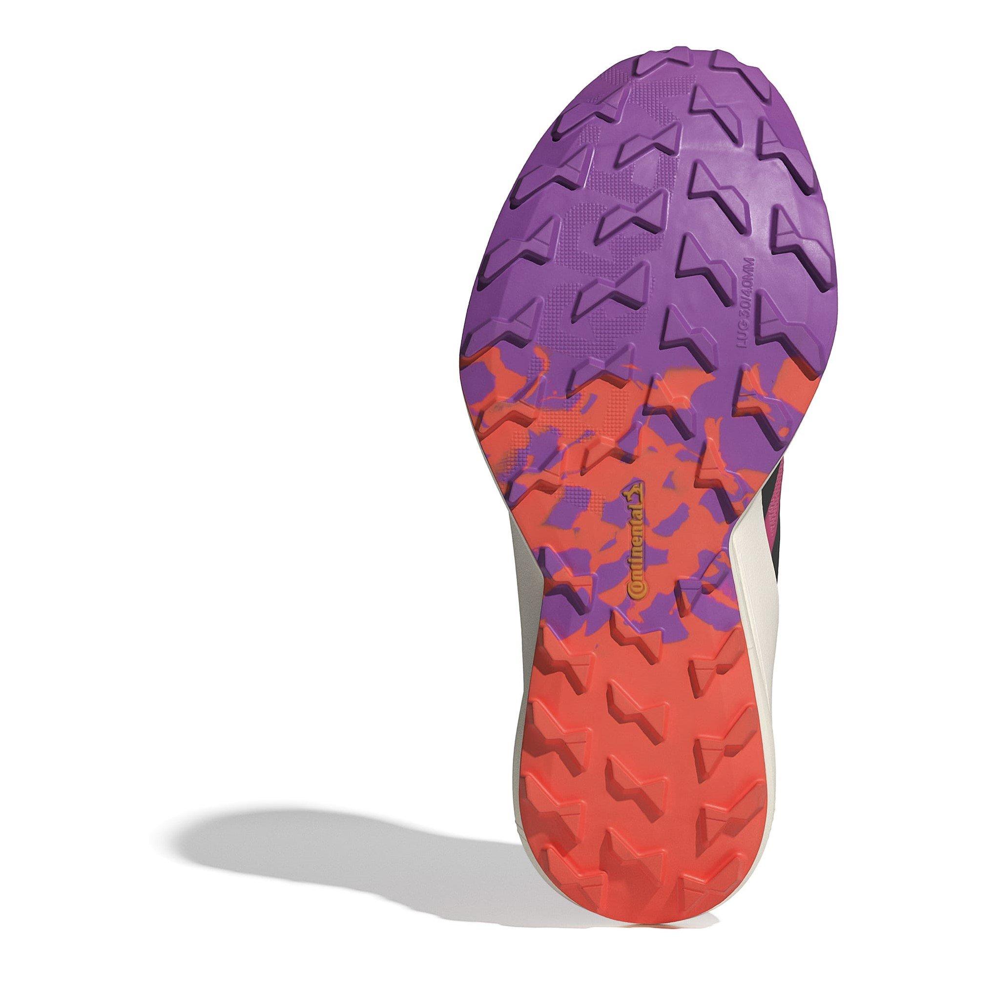 Pink Fusion - adidas - Terrex Agravic Speed Trail Running Shoes Womens - 6