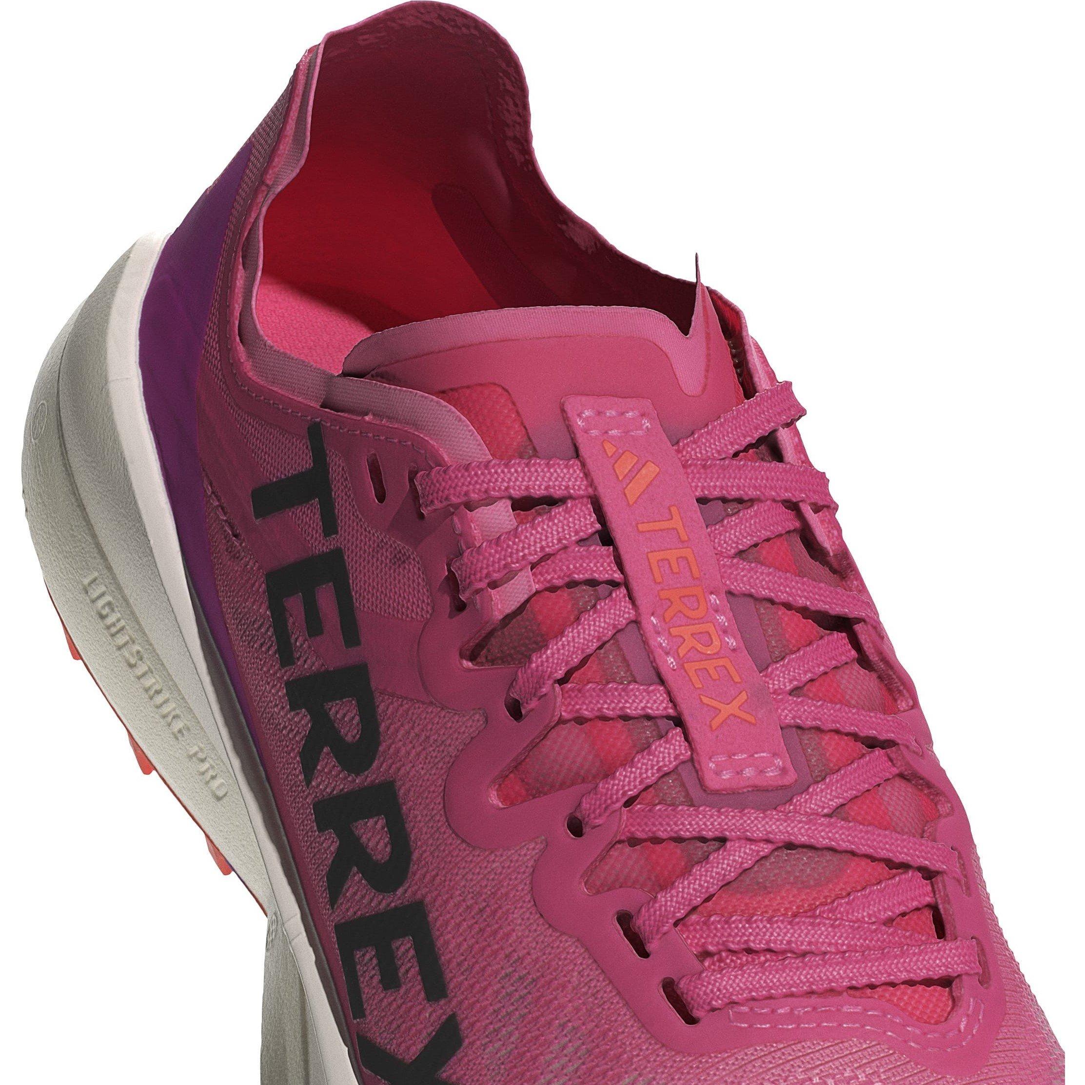 Pink Fusion - adidas - Terrex Agravic Speed Trail Running Shoes Womens - 7