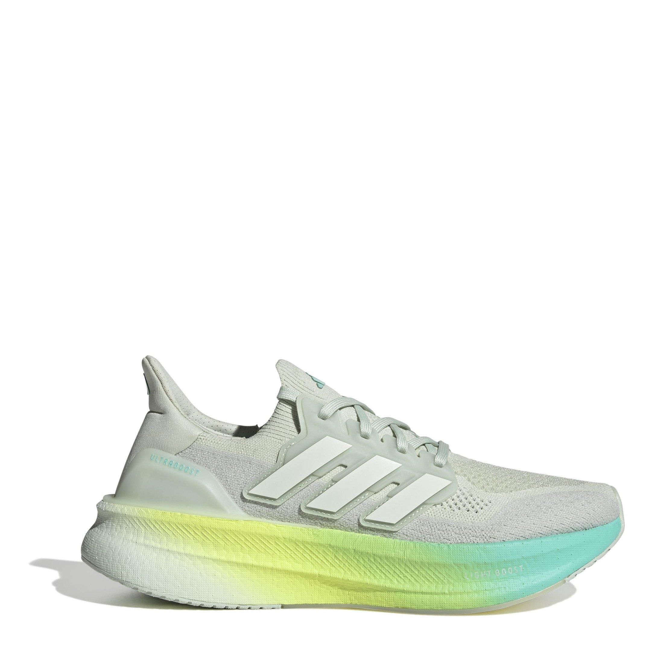Adidas Men's Ultraboost 5 Running Shoes - Linen Green - 7 (40.7)