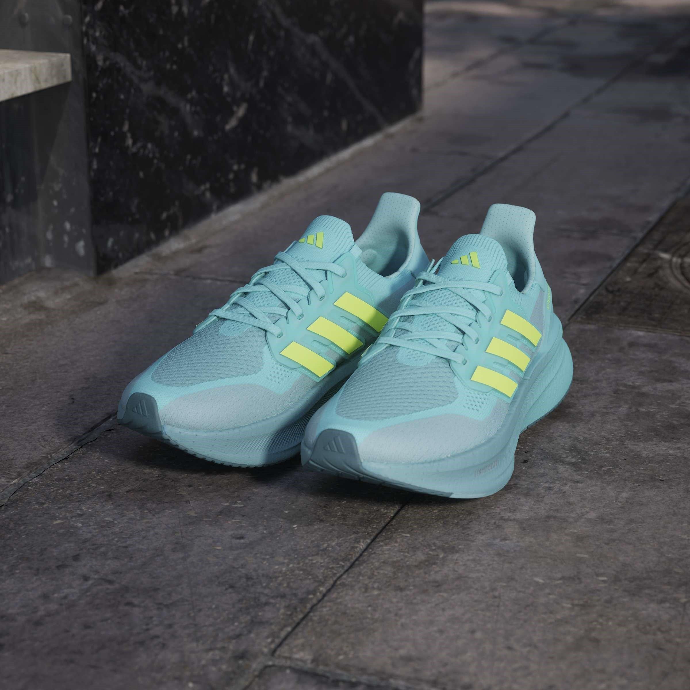 Aqua/Lmn/Mint - adidas - Ultraboost 5 Running Shoes Mens - 15