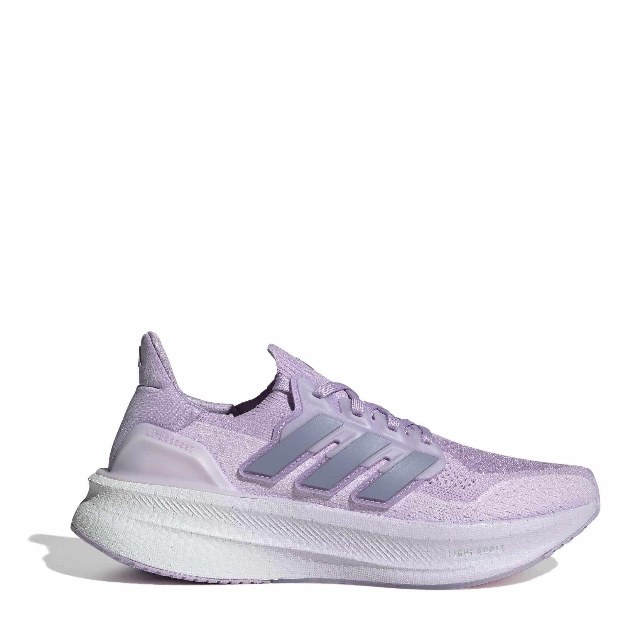 Adidas Women's Ultraboost 5 Running Shoes - Plm/Slvr/Lav - 5 (38)