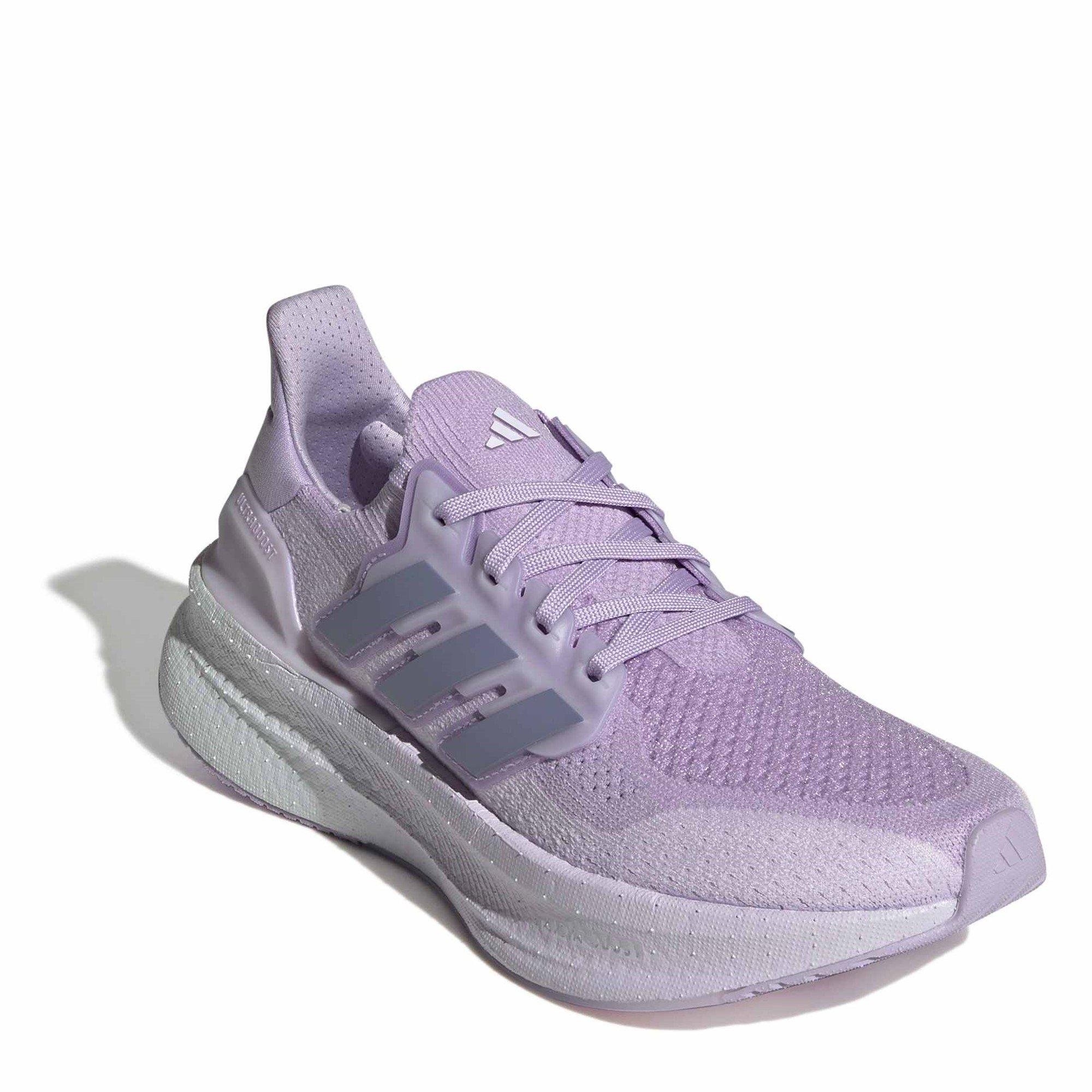 Plm/Slvr/Lav - adidas - Ultraboost 5 Running Shoes Womens - 3