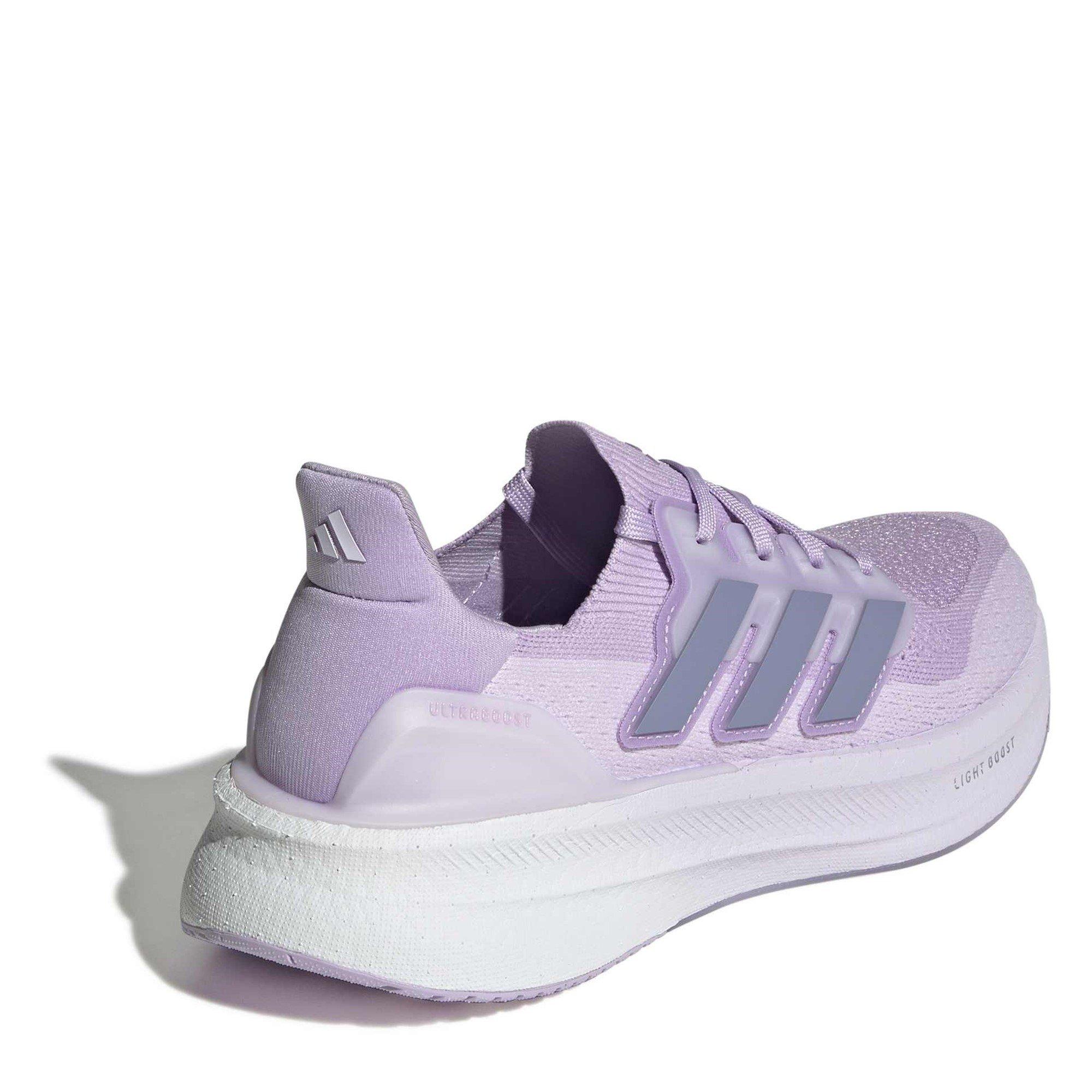 Plm/Slvr/Lav - adidas - Ultraboost 5 Running Shoes Womens - 4
