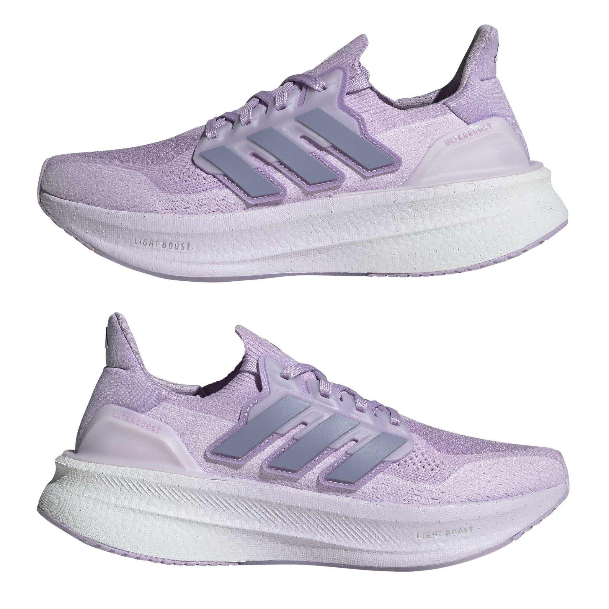 Plm/Slvr/Lav - adidas - Ultraboost 5 Running Shoes Womens - 9