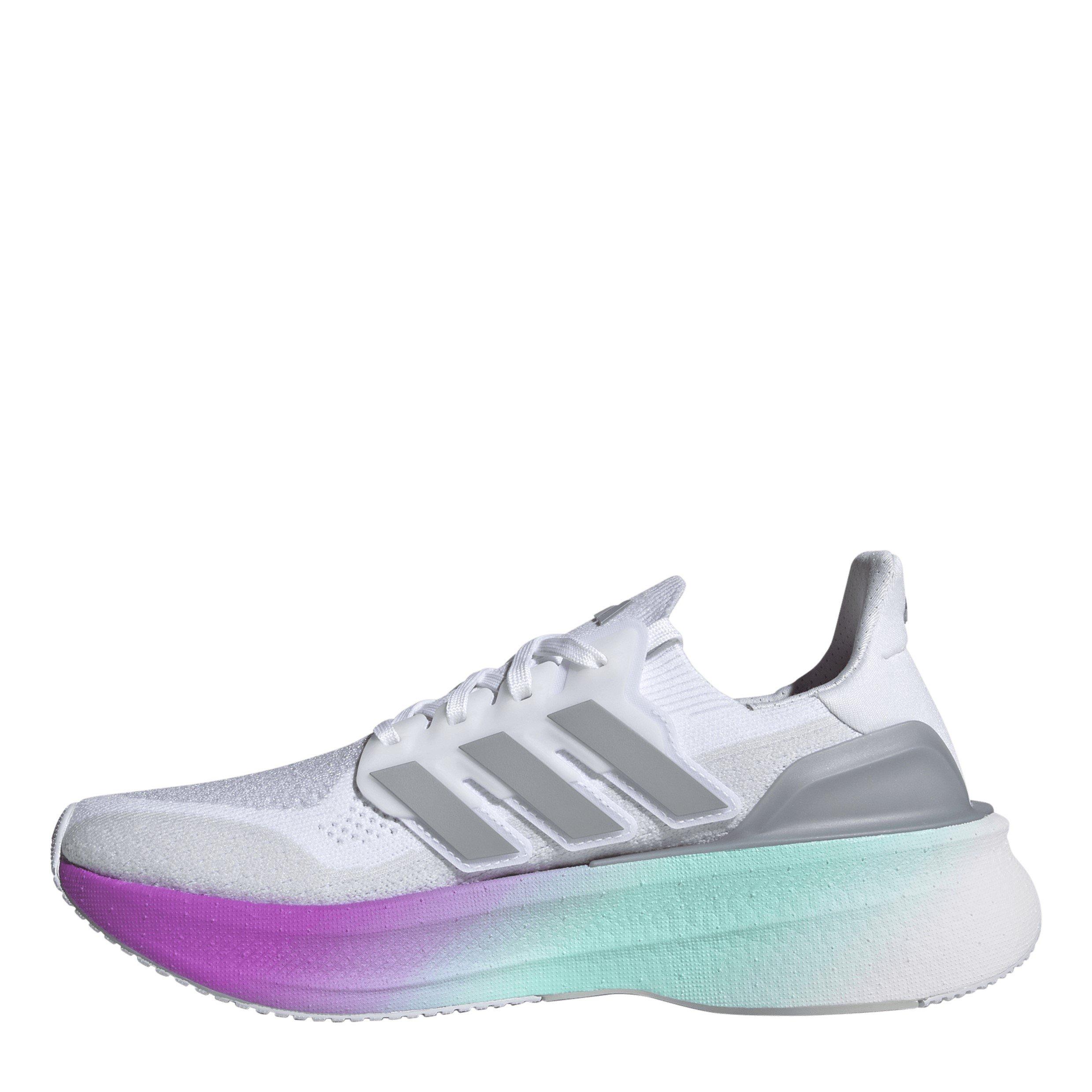Hvid/Sølv/Lilla - adidas - Ultraboost 5 Running Shoes Womens - 2