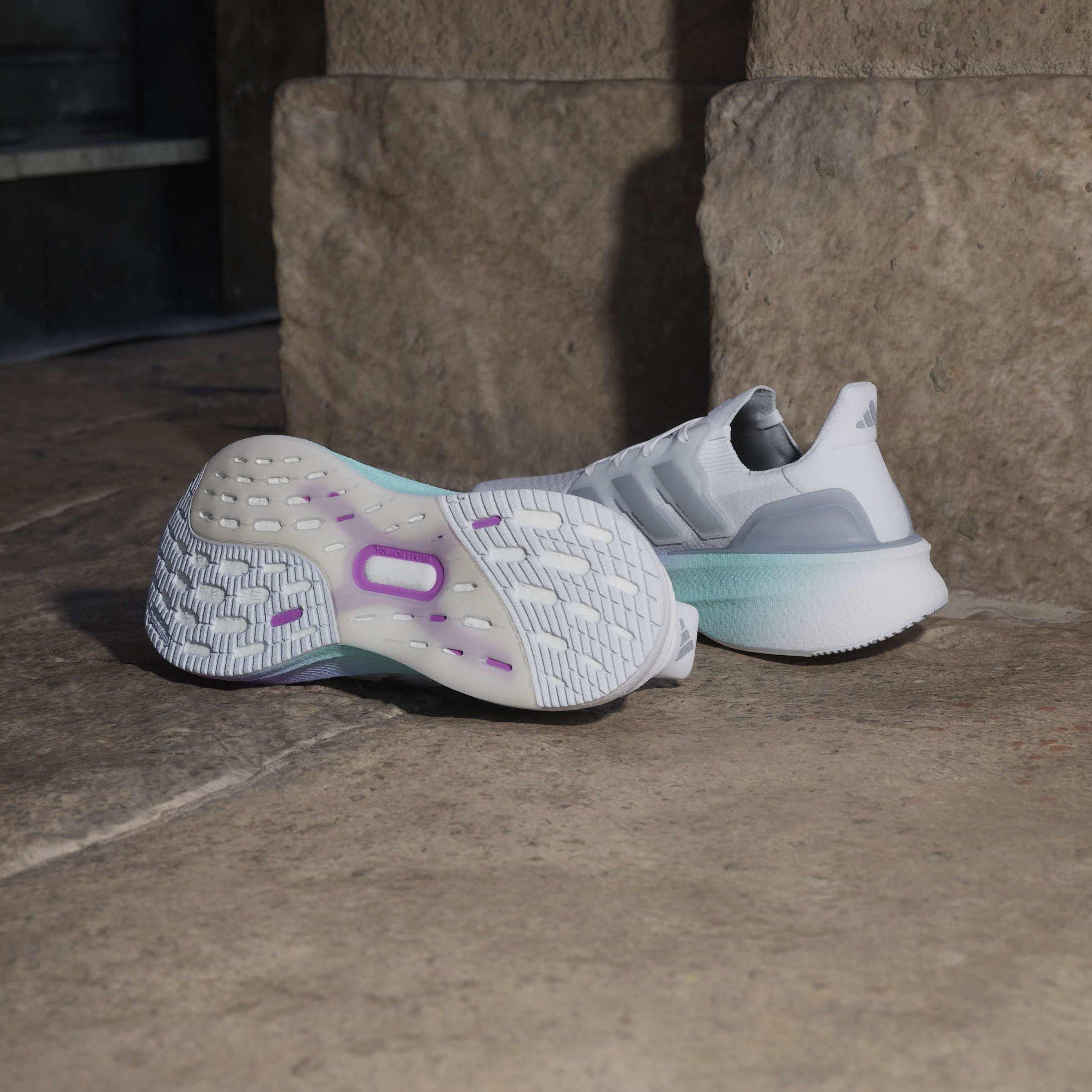 Hvid/Sølv/Lilla - adidas - Ultraboost 5 Running Shoes Womens - 11