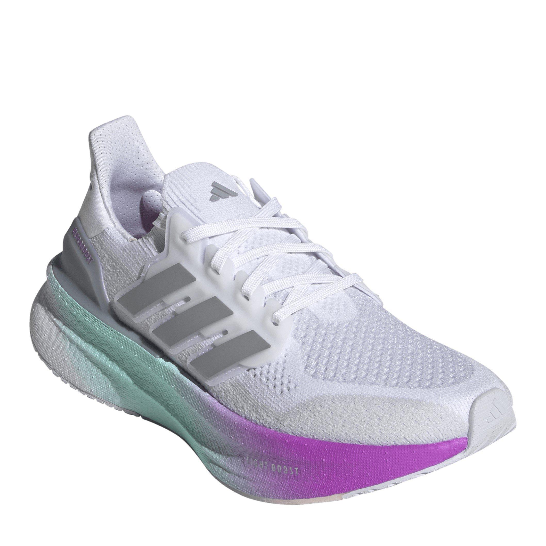 Hvid/Sølv/Lilla - adidas - Ultraboost 5 Running Shoes Womens - 3