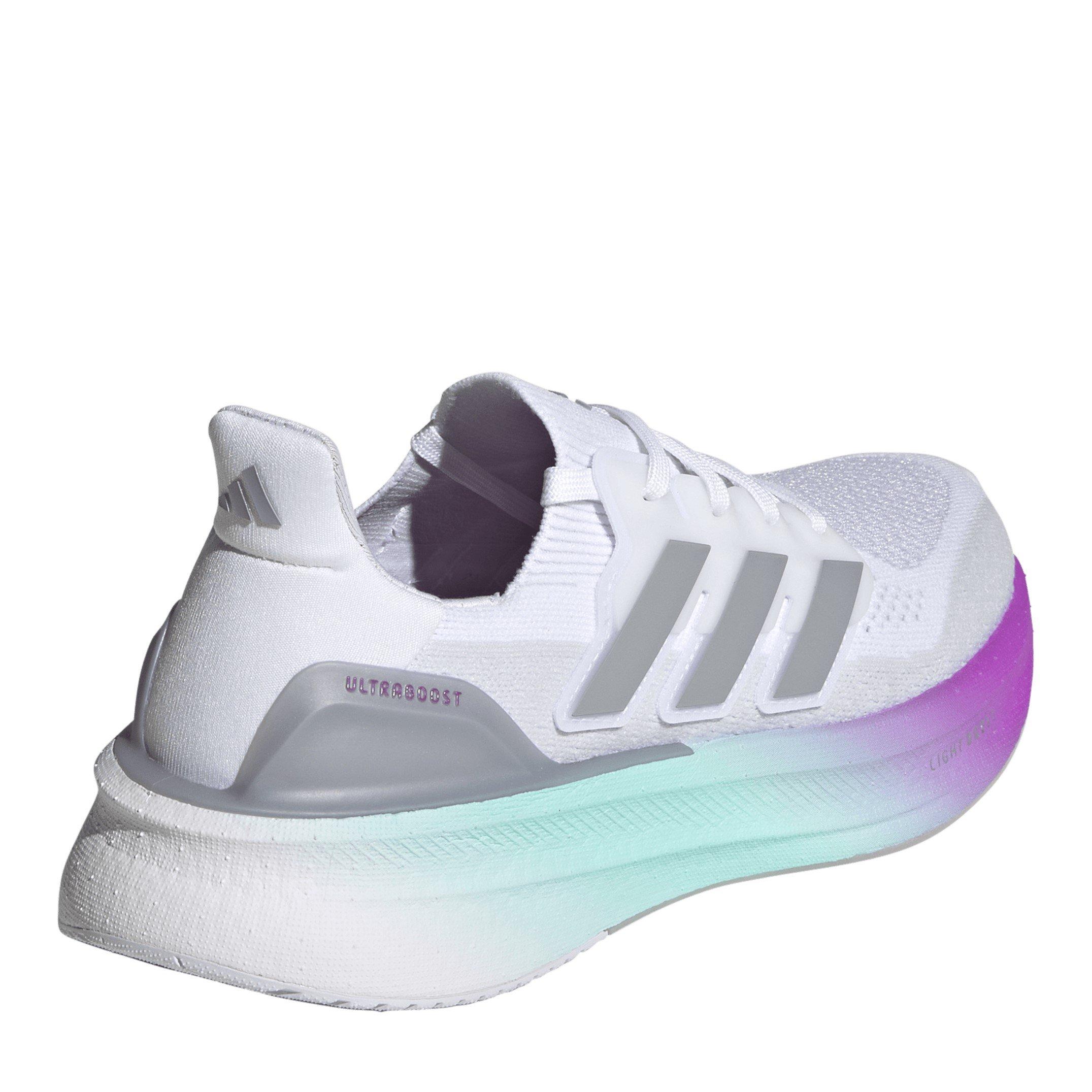 Hvid/Sølv/Lilla - adidas - Ultraboost 5 Running Shoes Womens - 4
