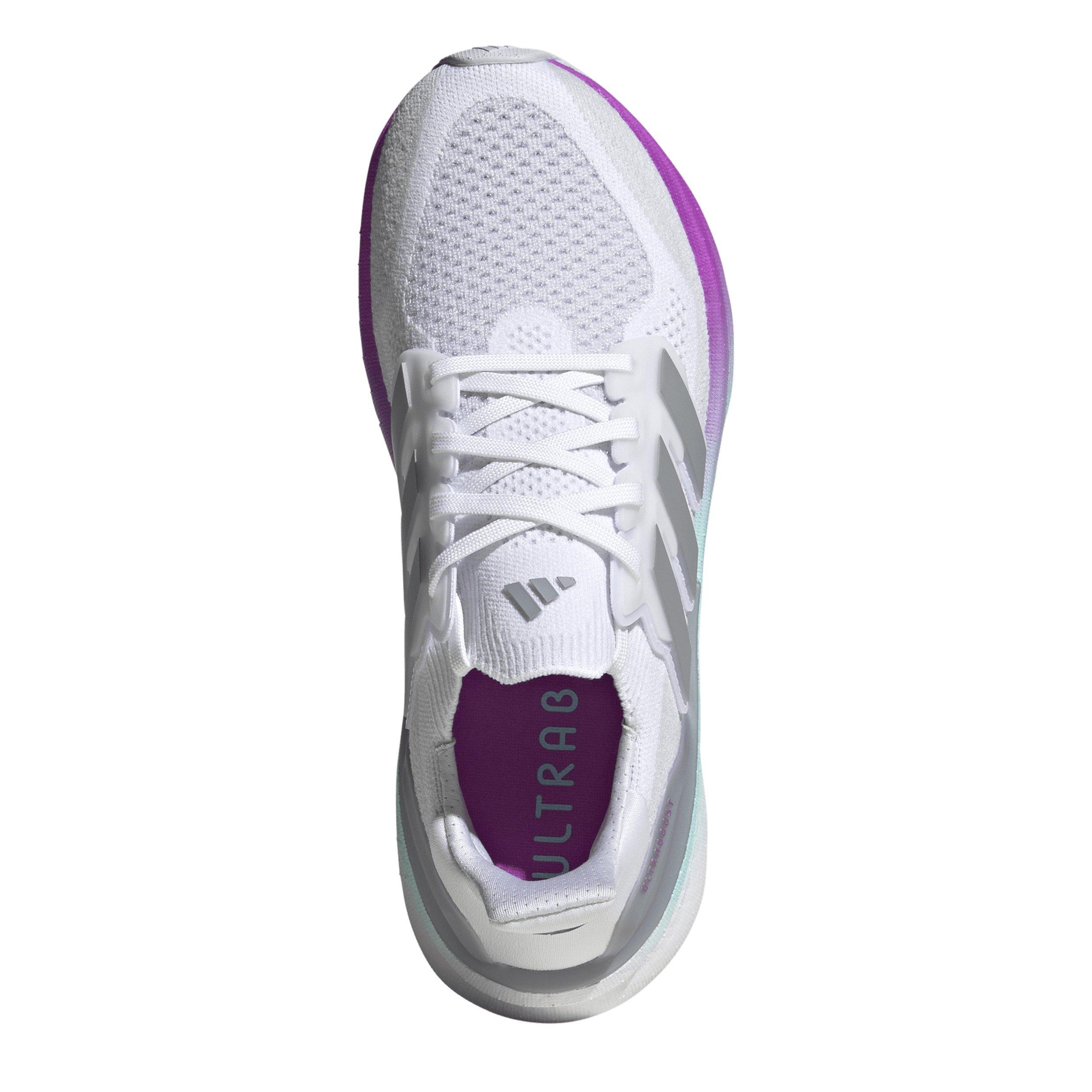 Hvid/Sølv/Lilla - adidas - Ultraboost 5 Running Shoes Womens - 5