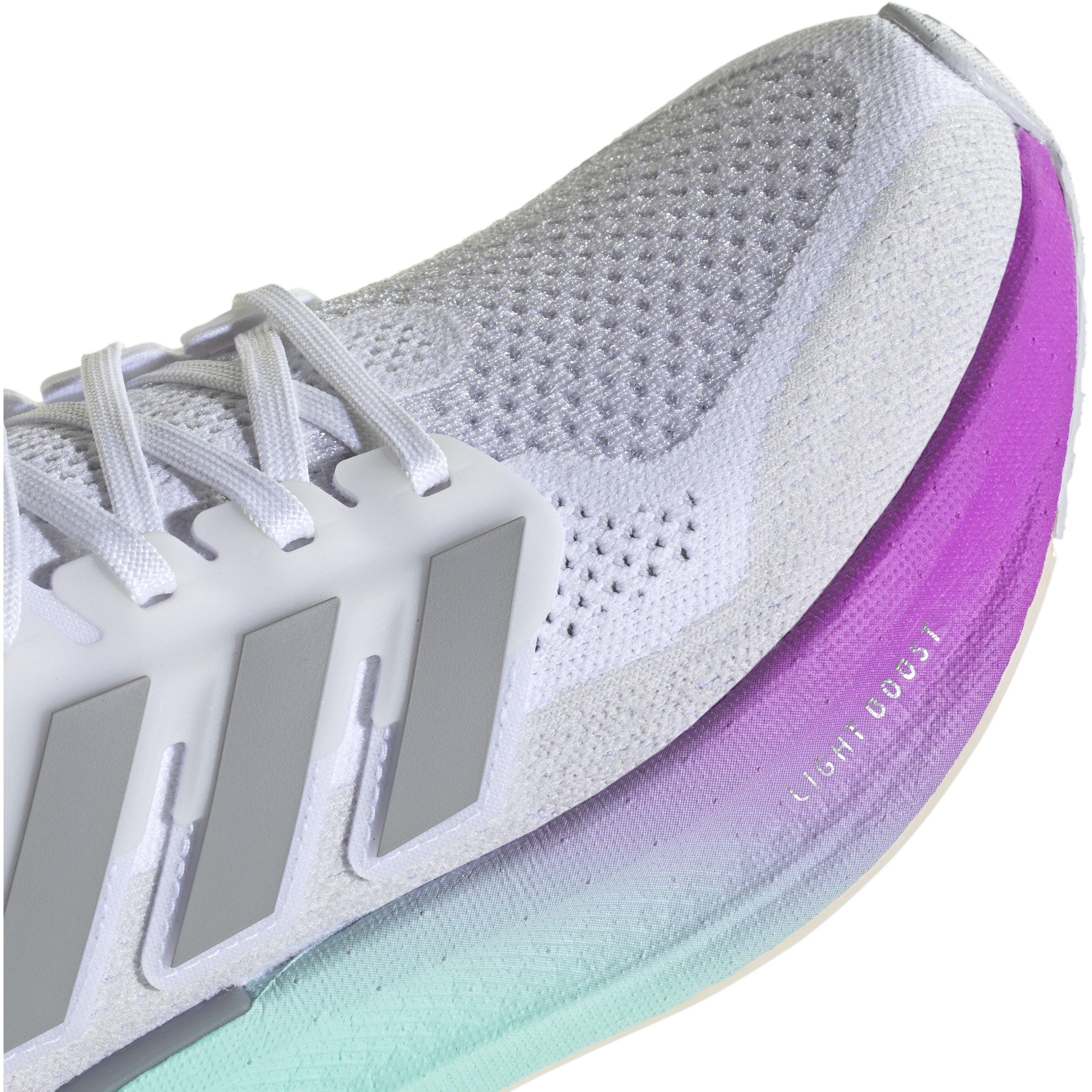 Hvid/Sølv/Lilla - adidas - Ultraboost 5 Running Shoes Womens - 7