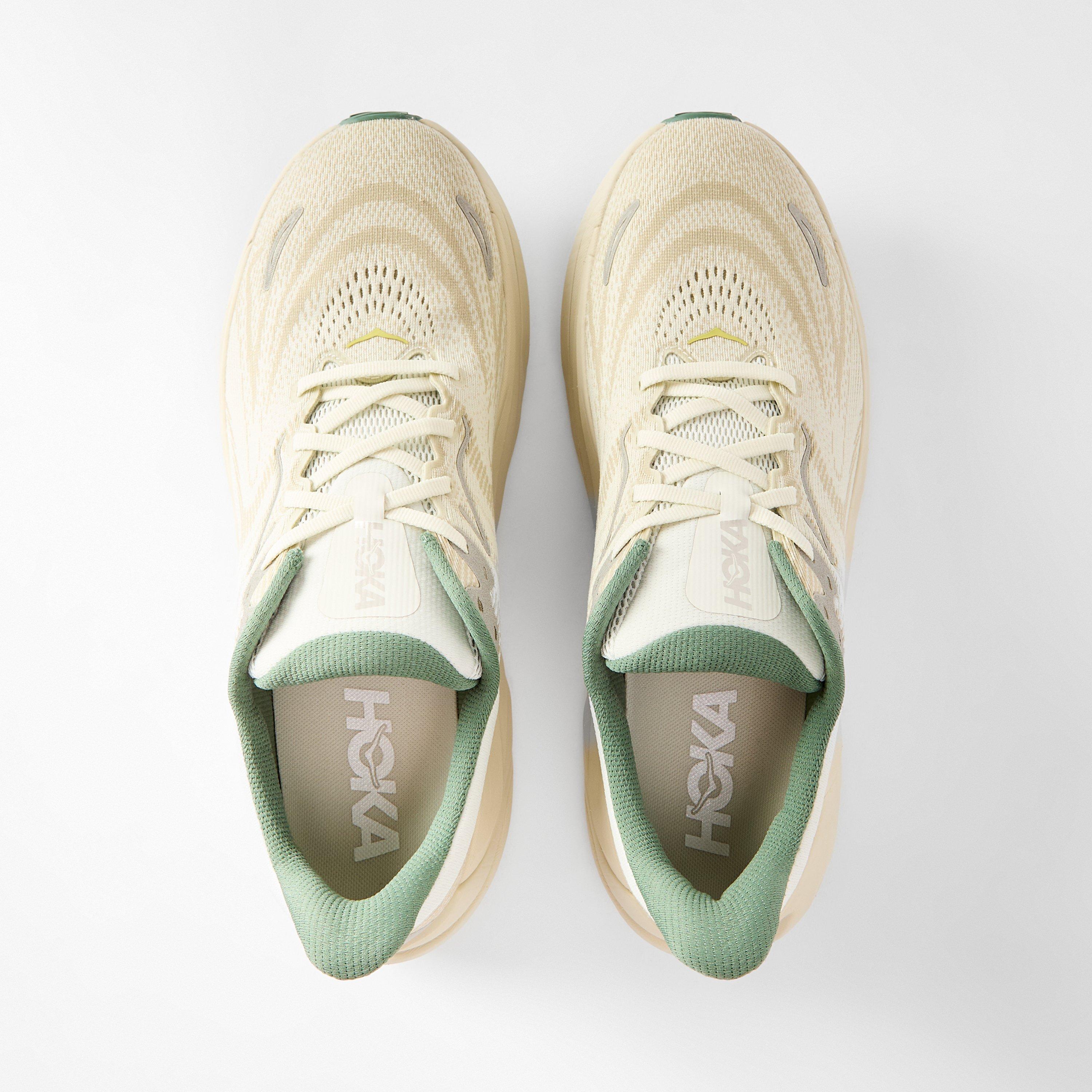 Salt / Oyster - Hoka - Men's Everyday Neutral Road Running Shoes - 5