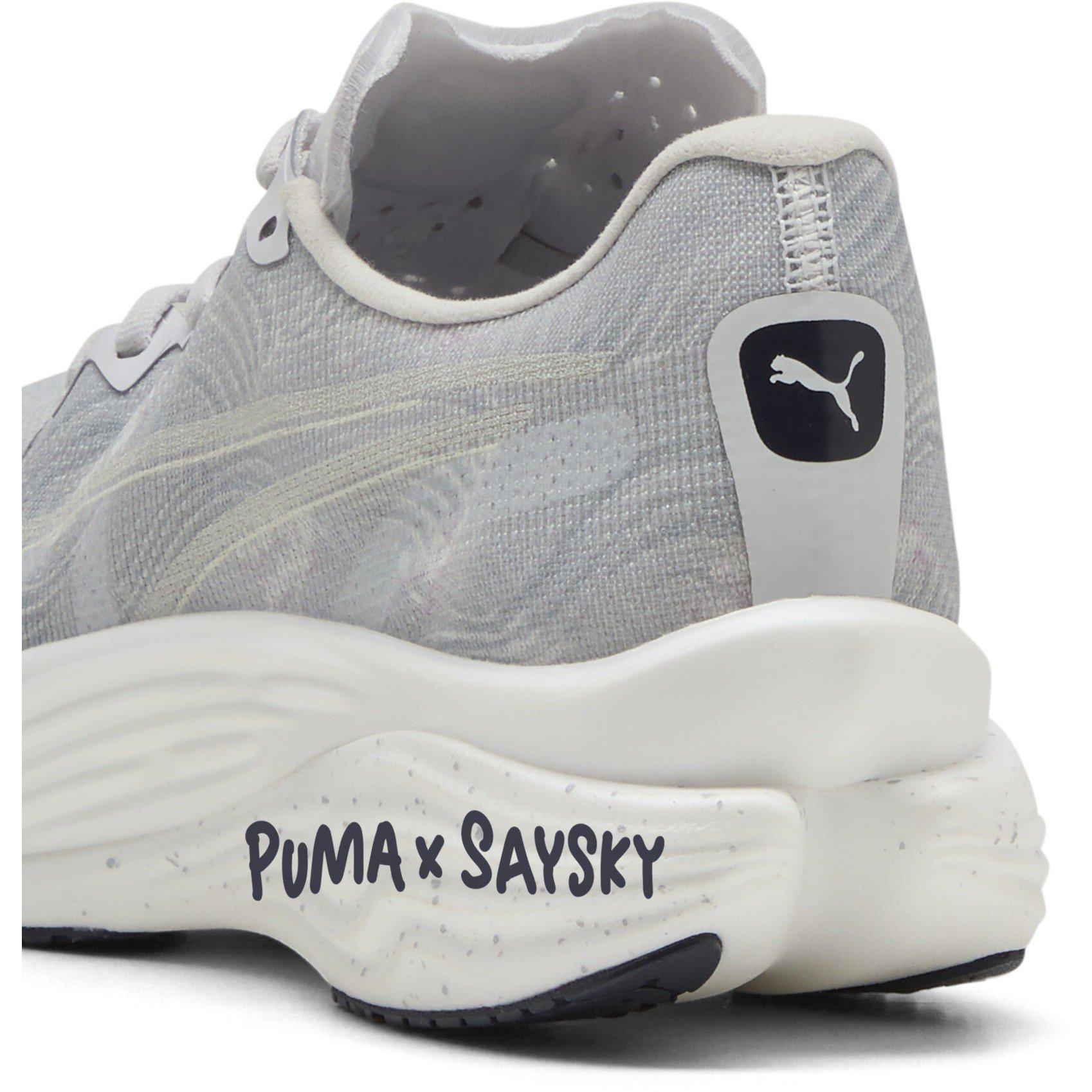 Cool Light Grey - Puma - Puma Deviate Nitro Elite 3 Saysky Wns Road Running Shoes Womens - 5