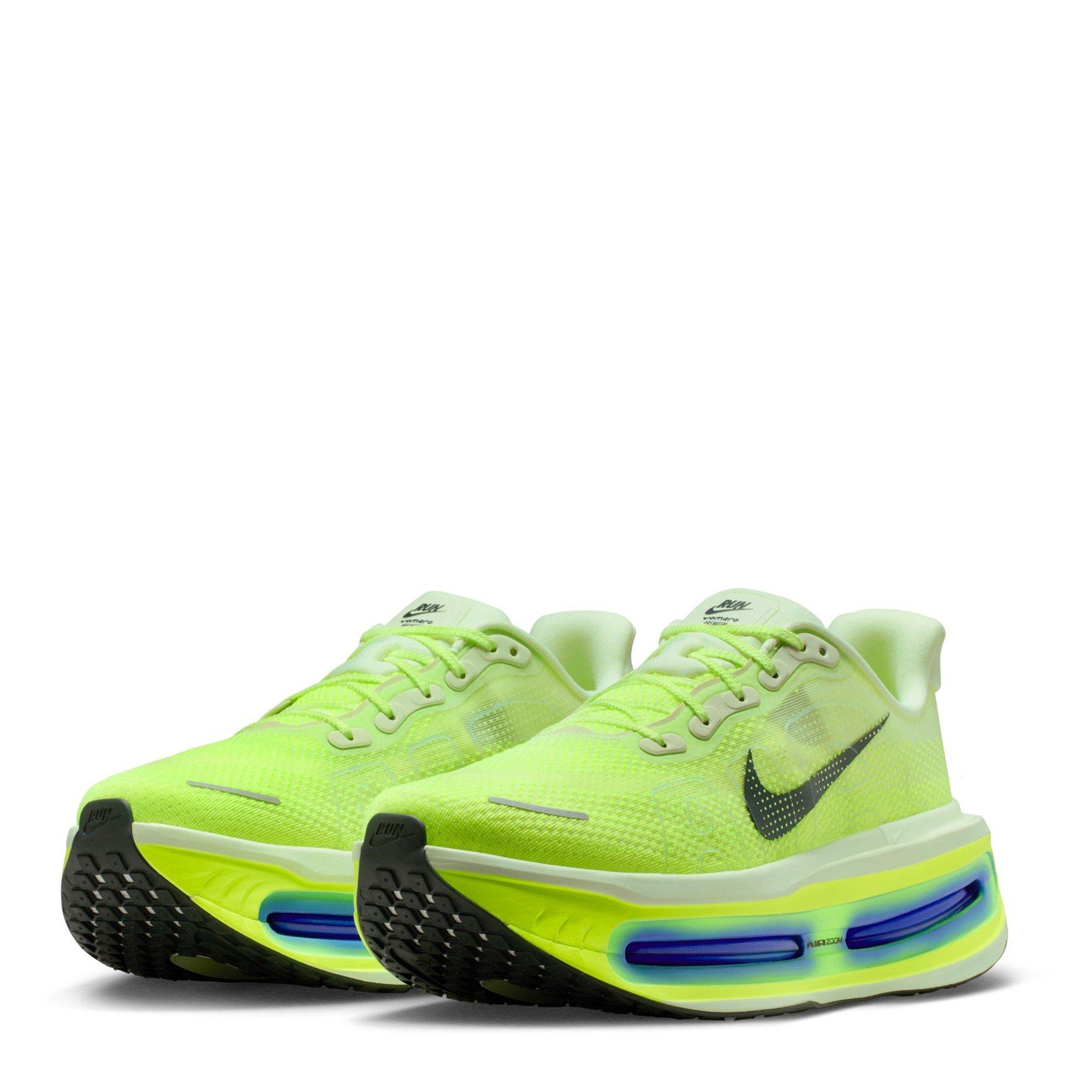 Volt/Lime Blast - Nike - Vomero Premium Road Running Shoes Mens - 4