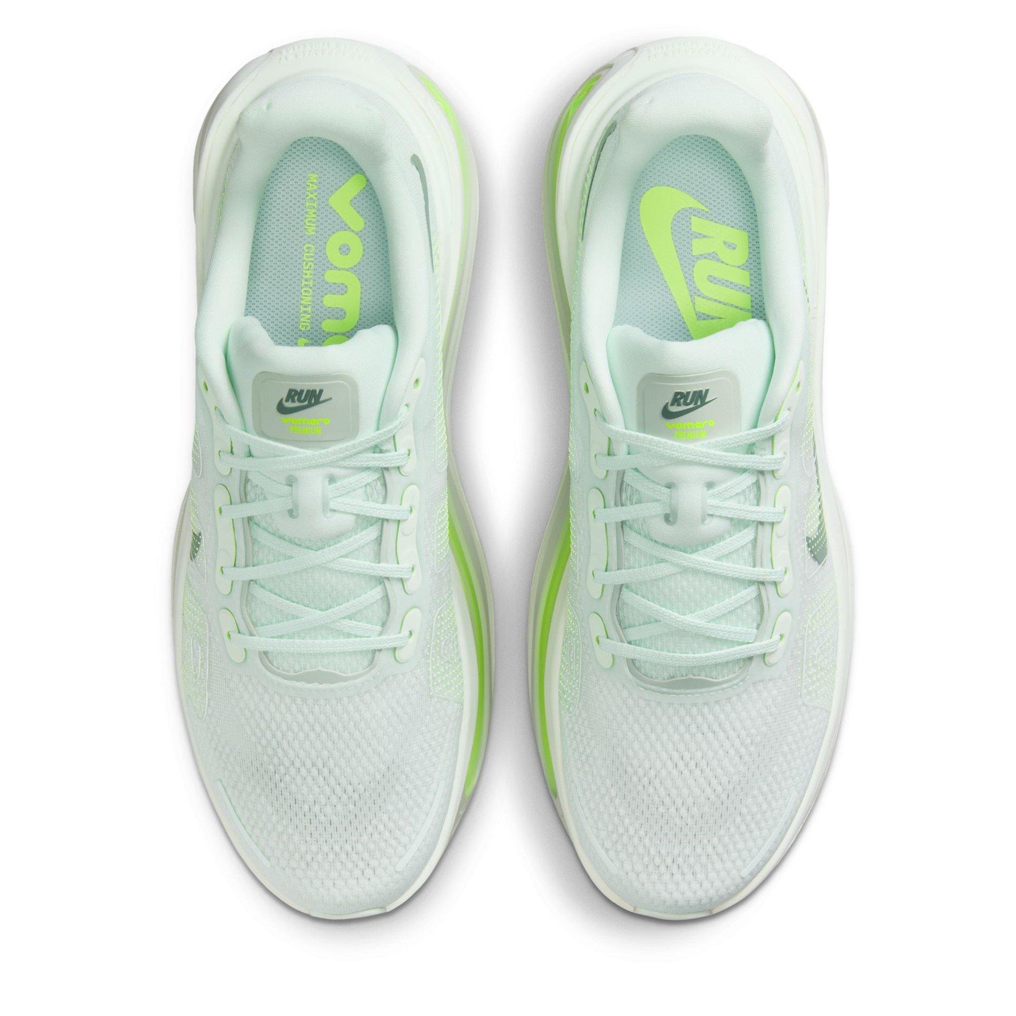 Green/Volt - Nike - Vomero Premium Road Running Shoes Mens - 6