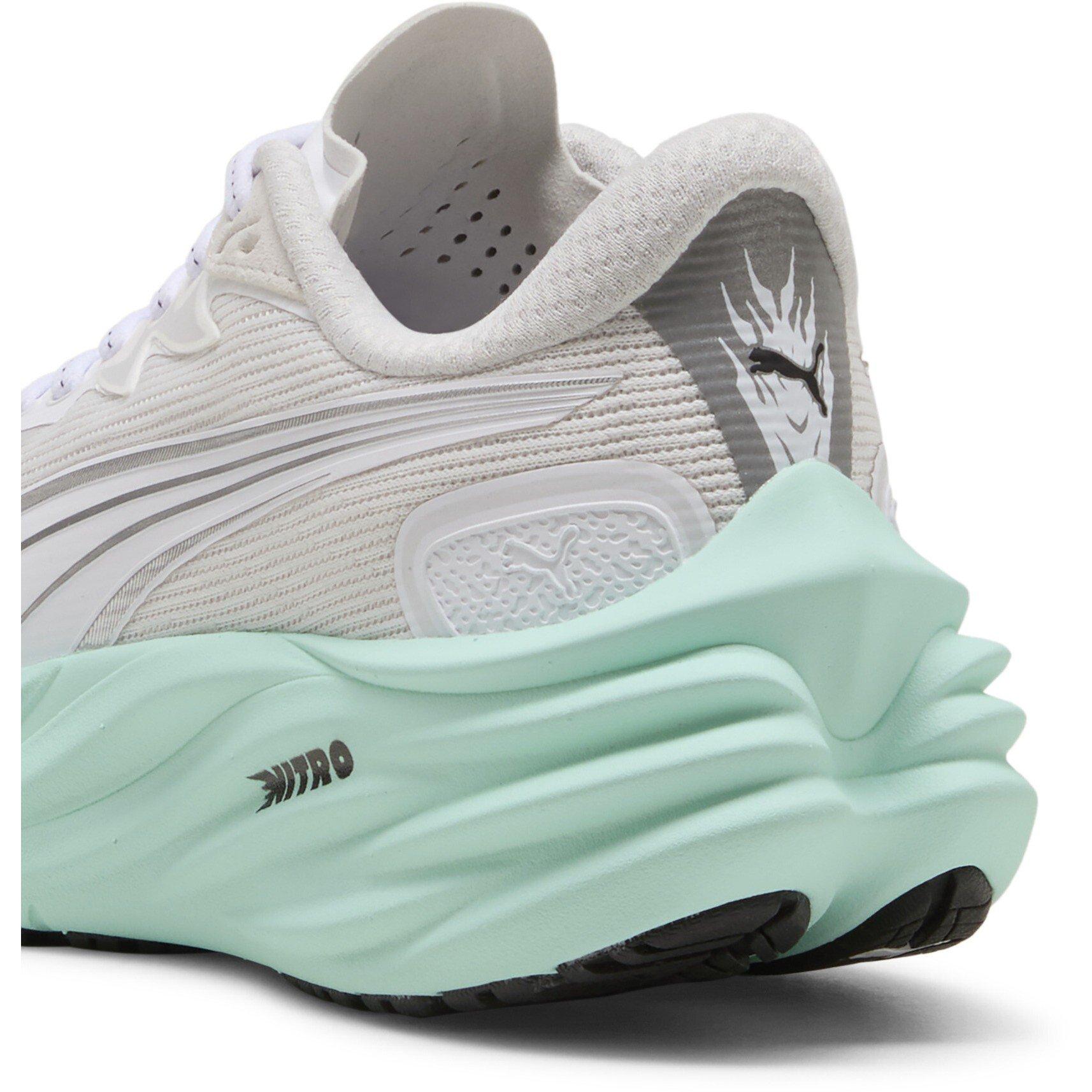 White-Mintme - Puma - Women's Velocity Nitro 4 Everyday Neutral Road Running Shoes - 5