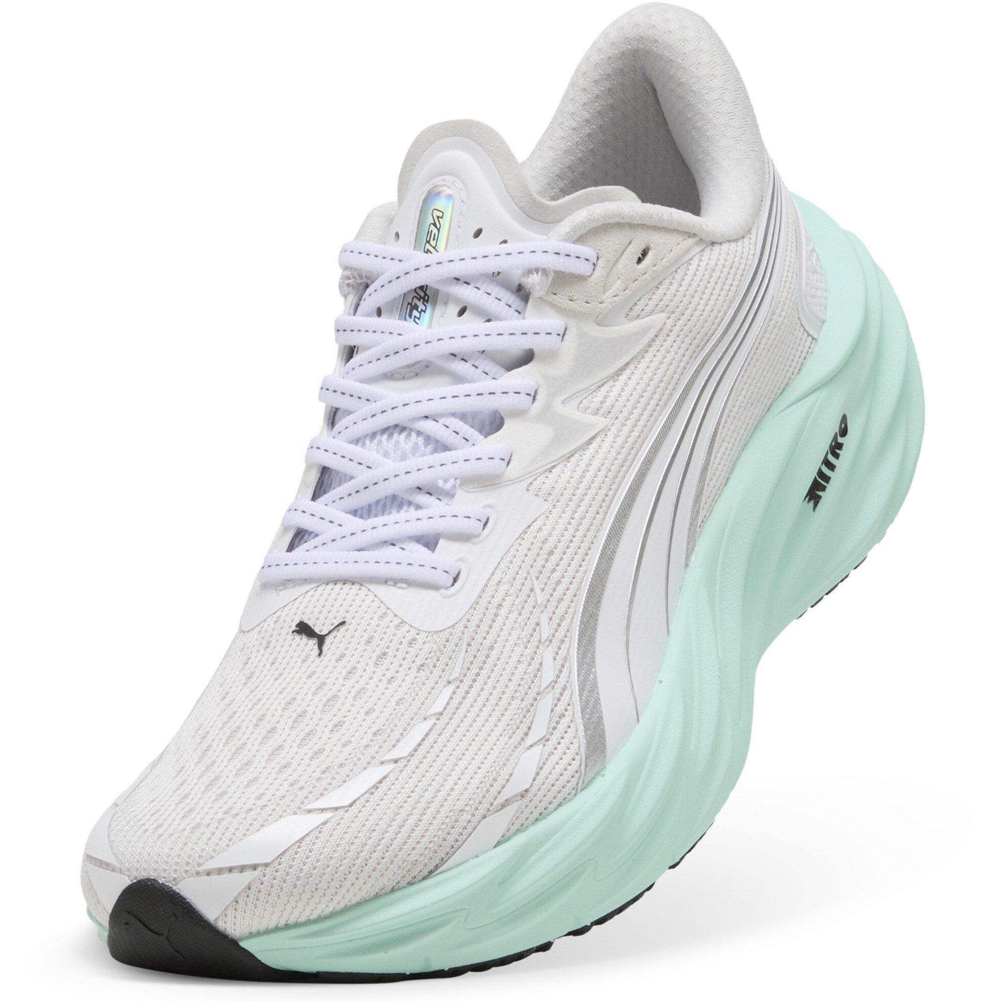 White-Mintme - Puma - Women's Velocity Nitro 4 Everyday Neutral Road Running Shoes - 6