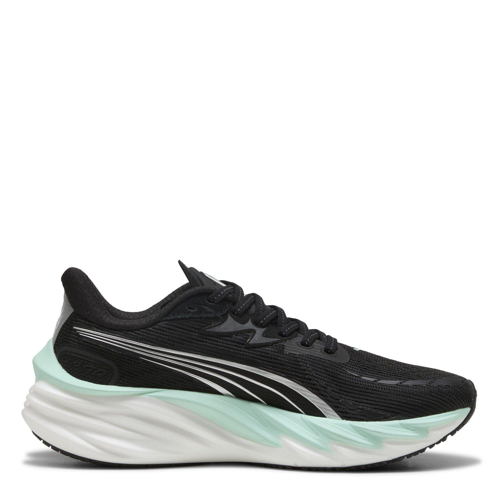 Black-Mintmelt - Puma - Women's Velocity Nitro 4 Everyday Neutral Road Running Shoes - 4