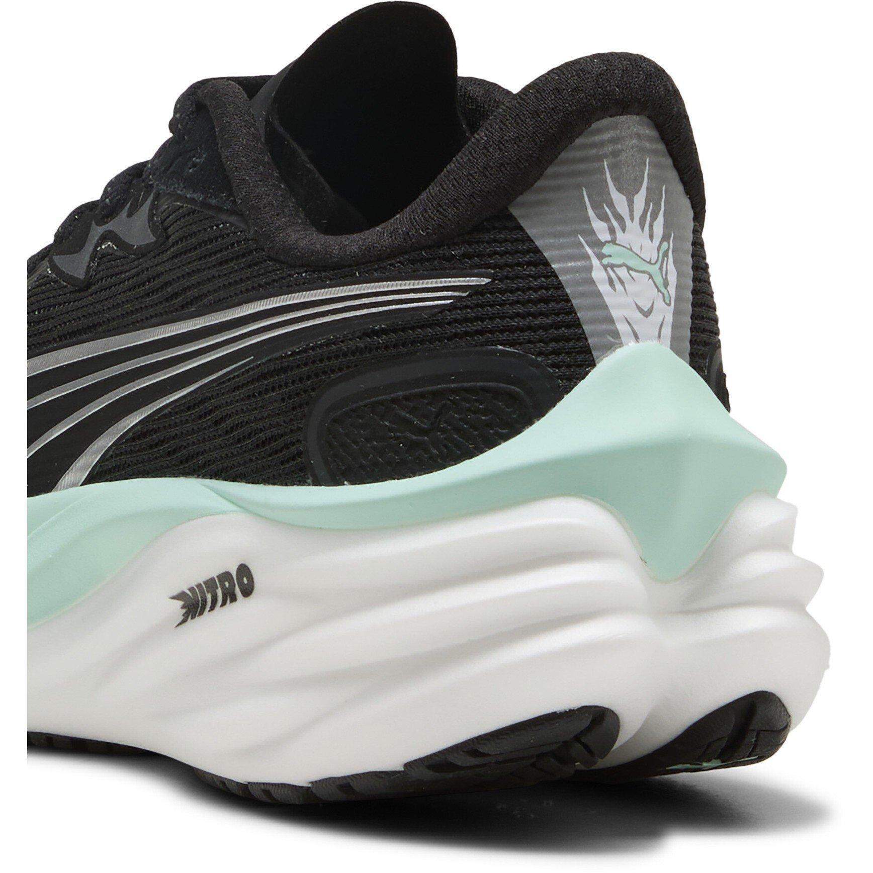 Black-Mintmelt - Puma - Women's Velocity Nitro 4 Everyday Neutral Road Running Shoes - 5