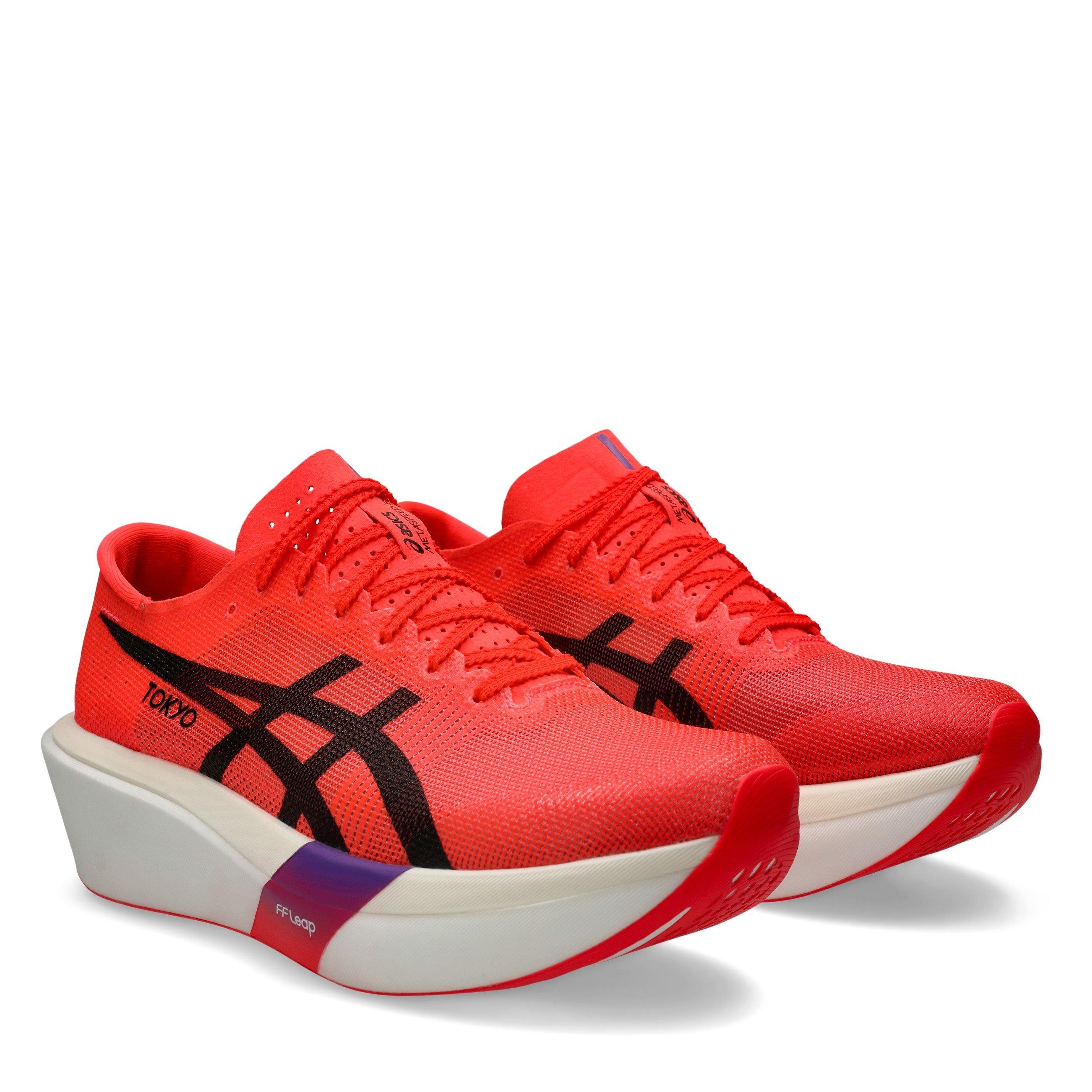 Flash Red - Asics - Metaspeed Sky Tokyo Running Shoes Womens - 4
