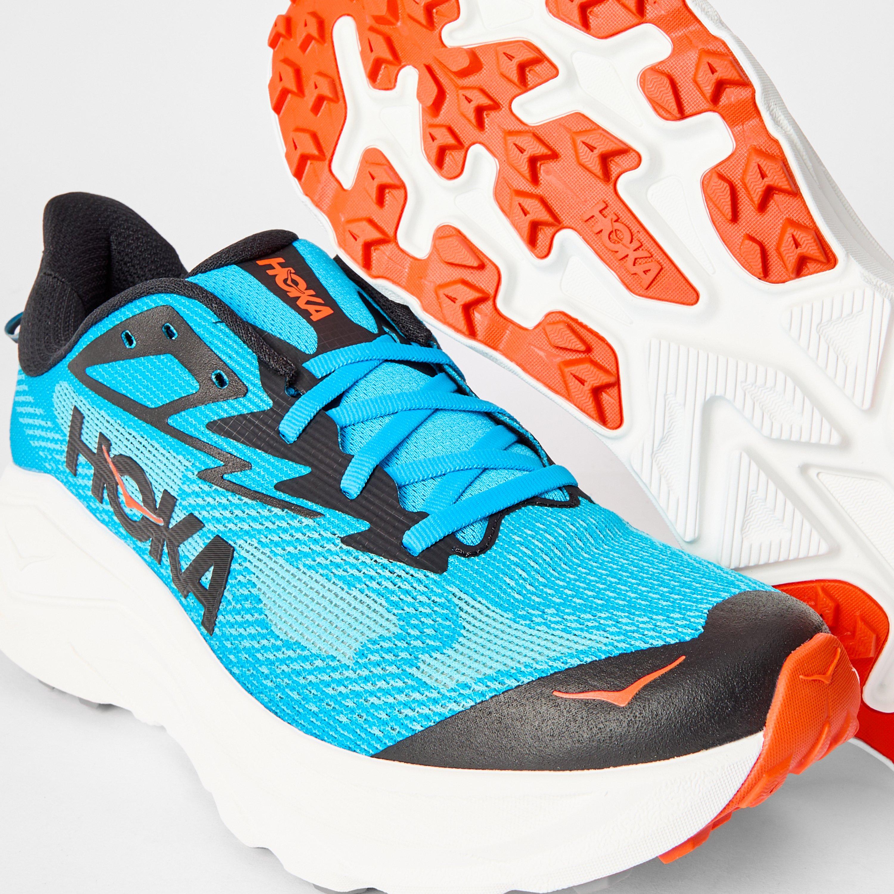 Blue / White - Hoka - Men's Everyday Neutral Road Running Shoes - 4