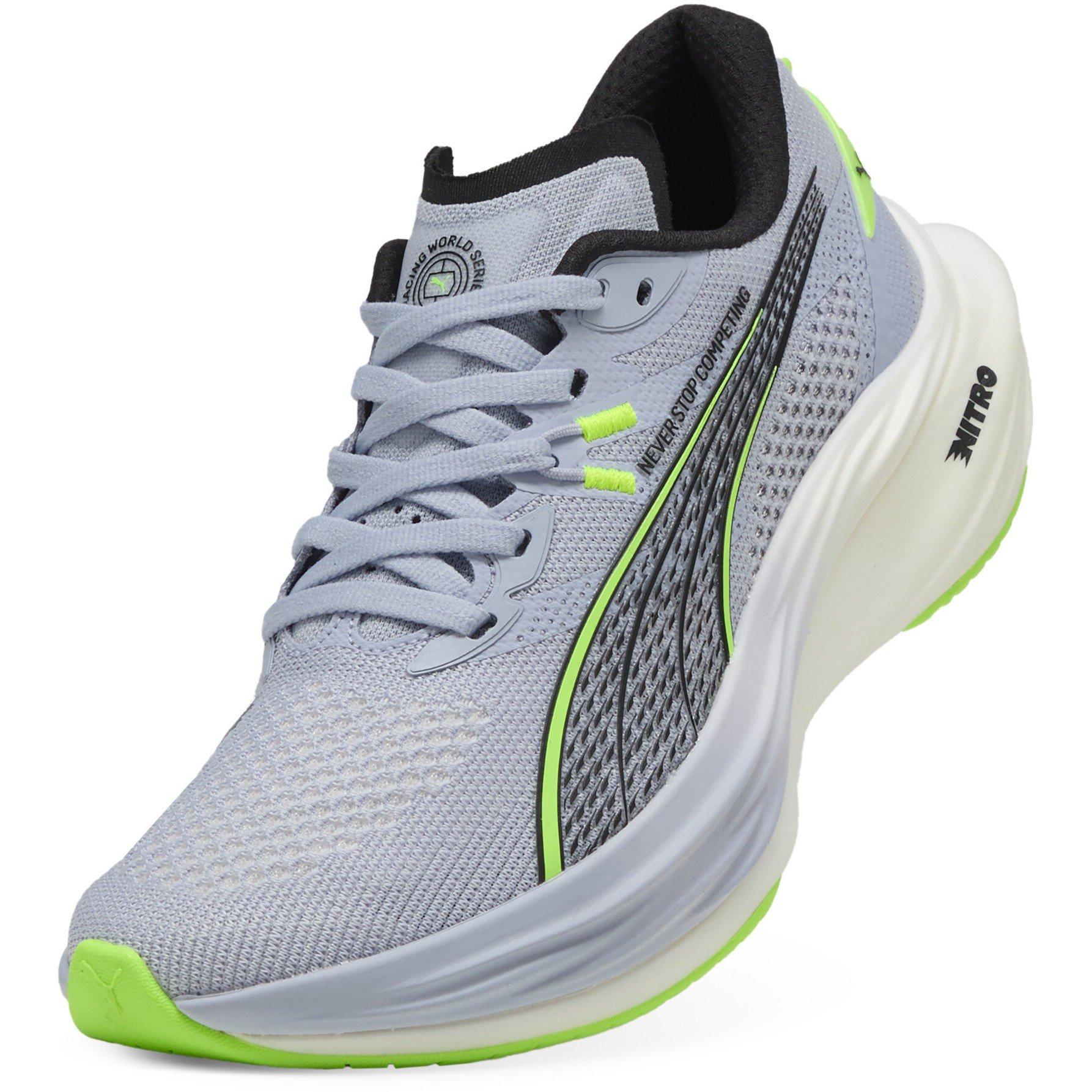 Hladno Zeleno - Puma - Puma Deviate Nitro 3 Hyrox Wns Road Running Shoes Womens - 6