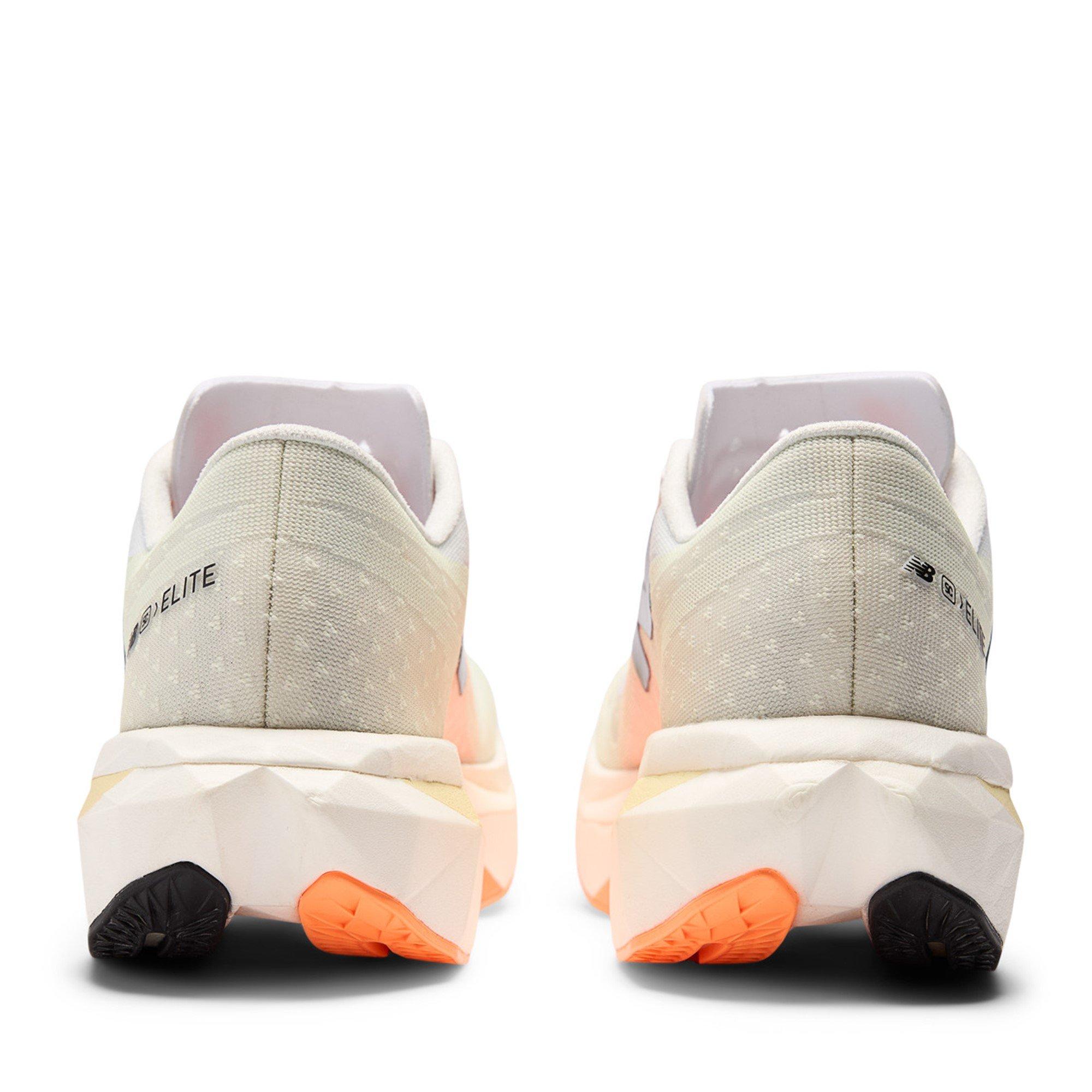 Branco/Laranja - New Balance - FuelCell SuperComp Elite v4 Running Shoes Mens - 6