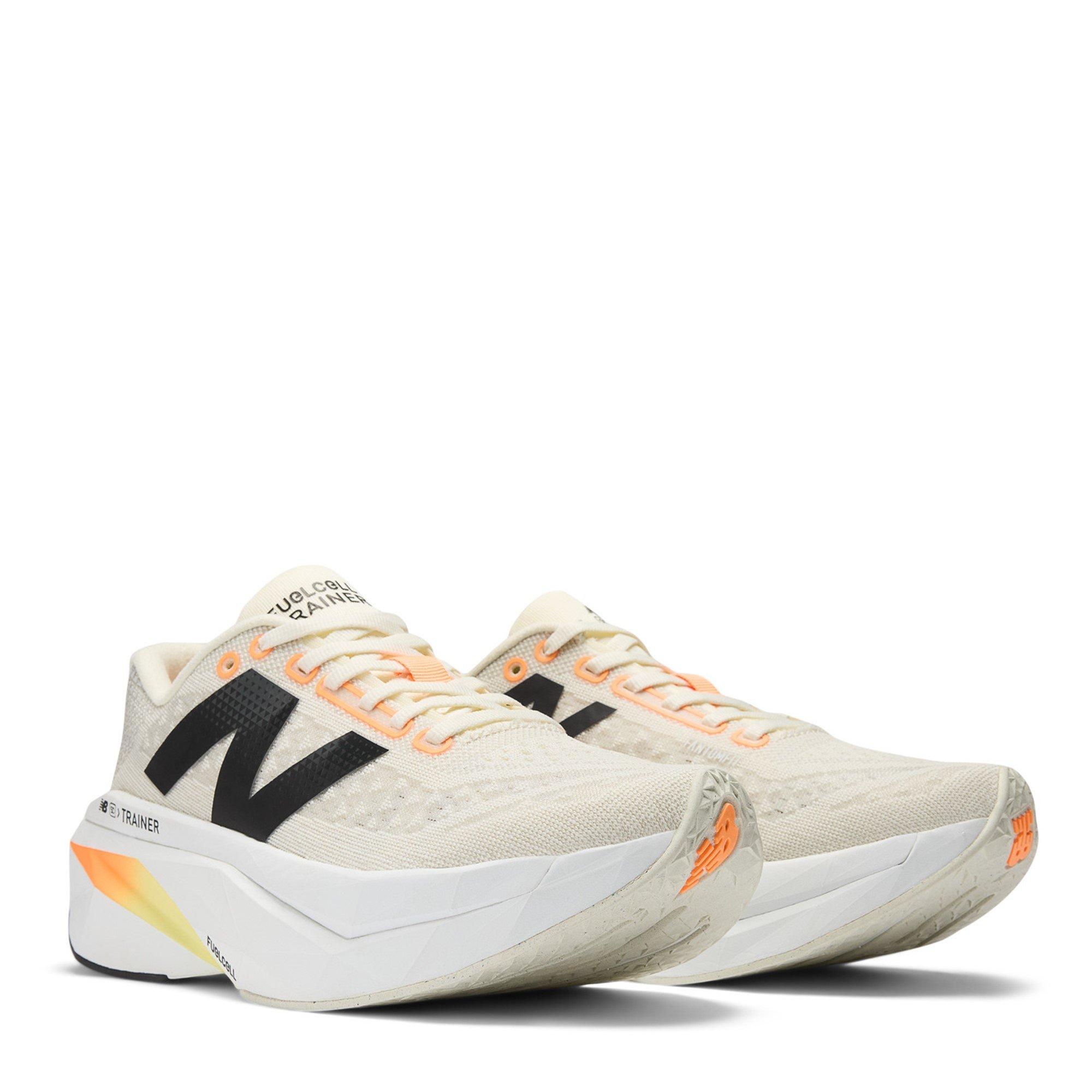 Bianco/Mango - New Balance - FuelCell SuperComp v3 Trainers Womens - 4