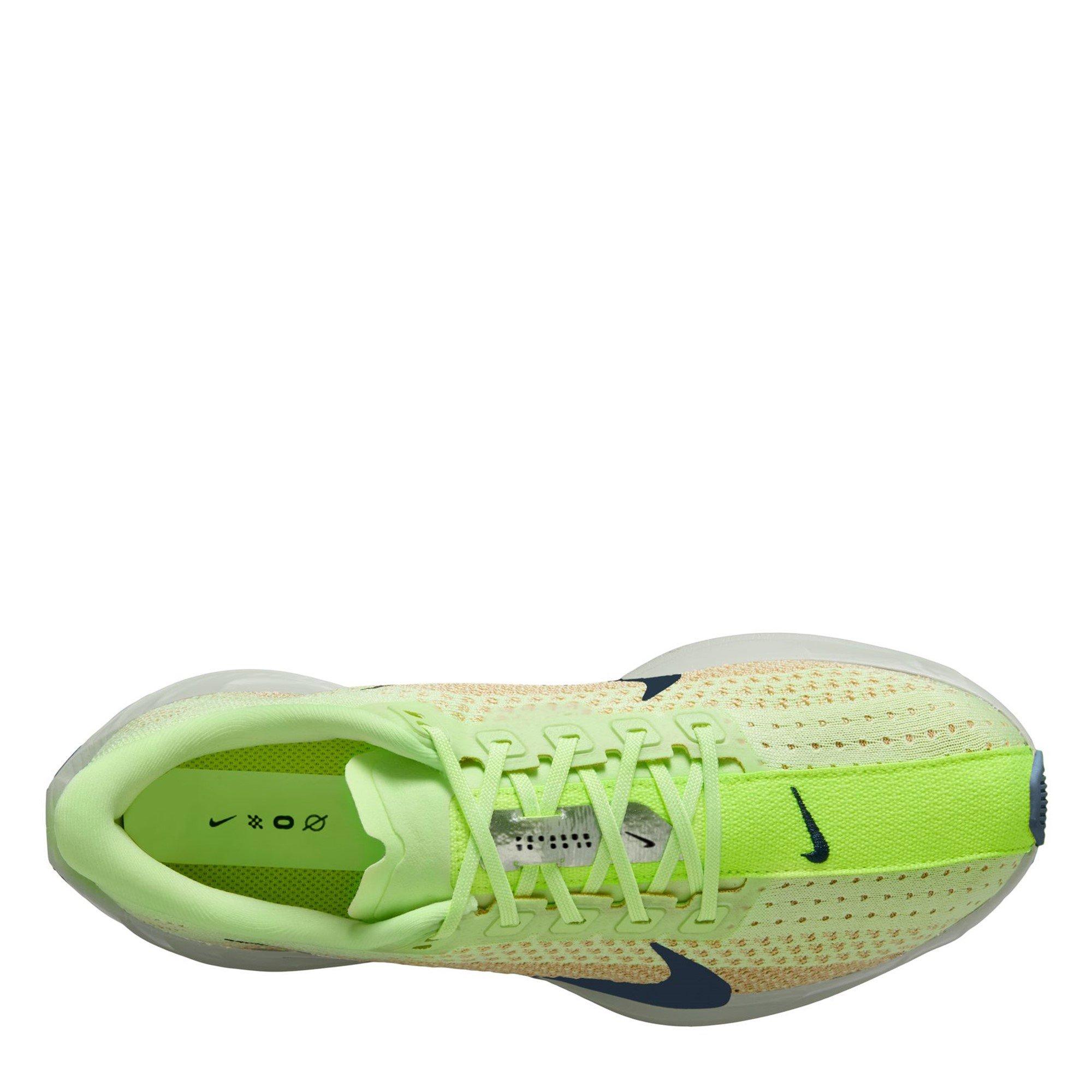 Volt/Navy - Nike - Pegasus Plus Womens Running Shoes - 13