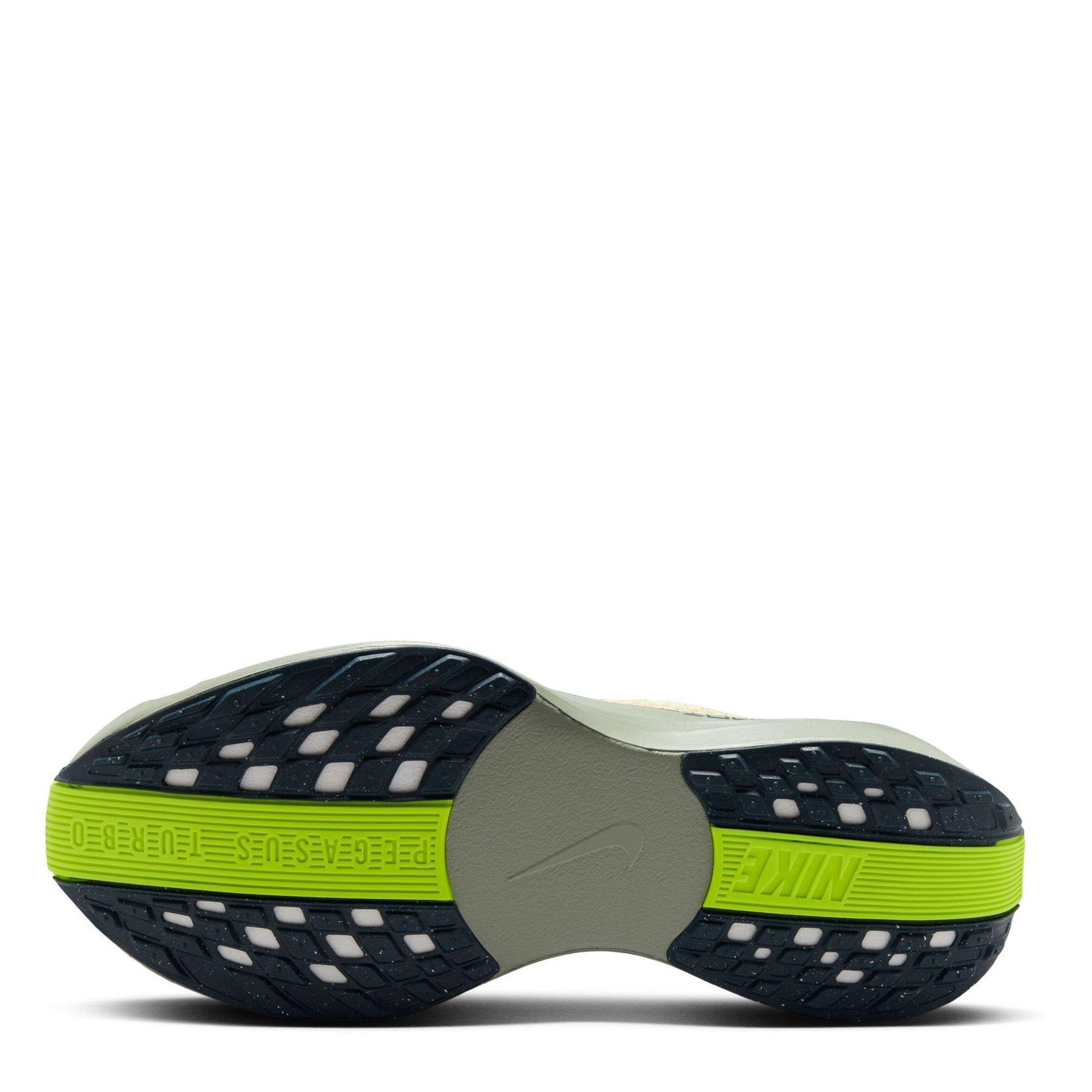 Volt/Navy - Nike - Pegasus Plus Womens Running Shoes - 3