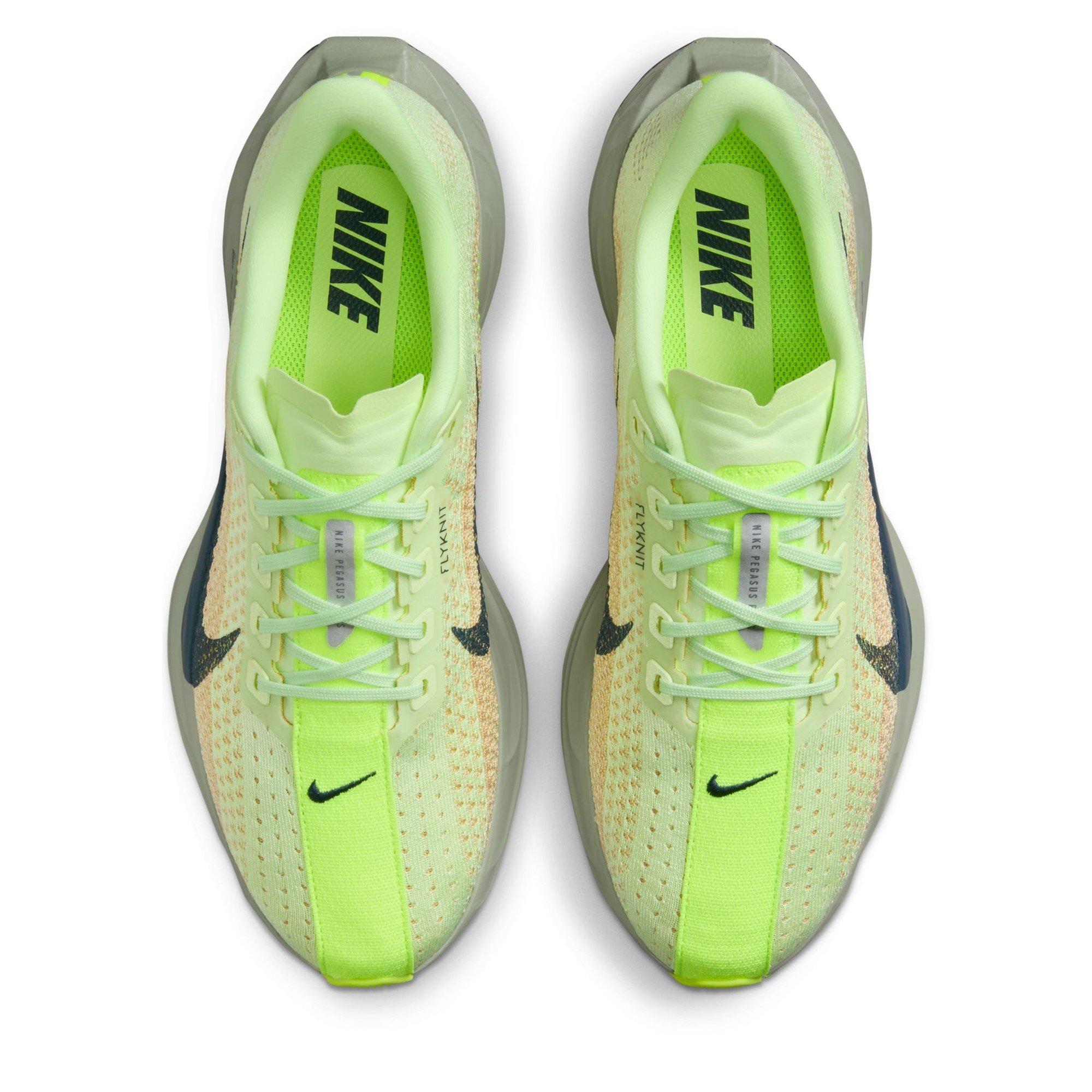 Volt/Navy - Nike - Pegasus Plus Womens Running Shoes - 6
