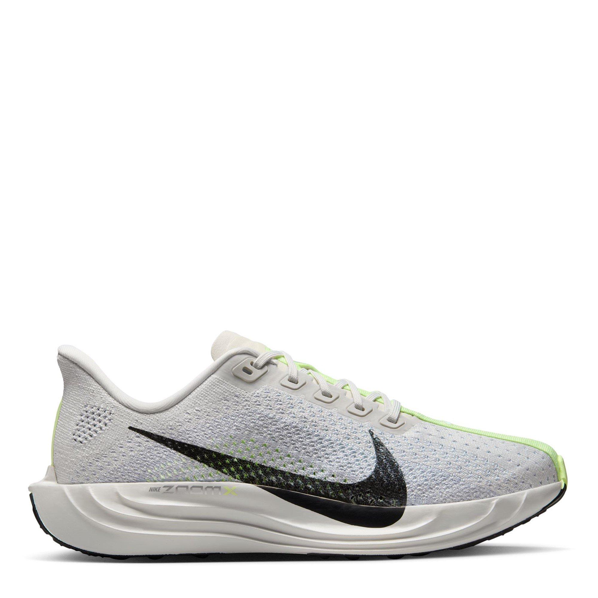 Nike Women's Pegasus Plus Running Shoes - Platinum/Black - 6.5 (40.5)