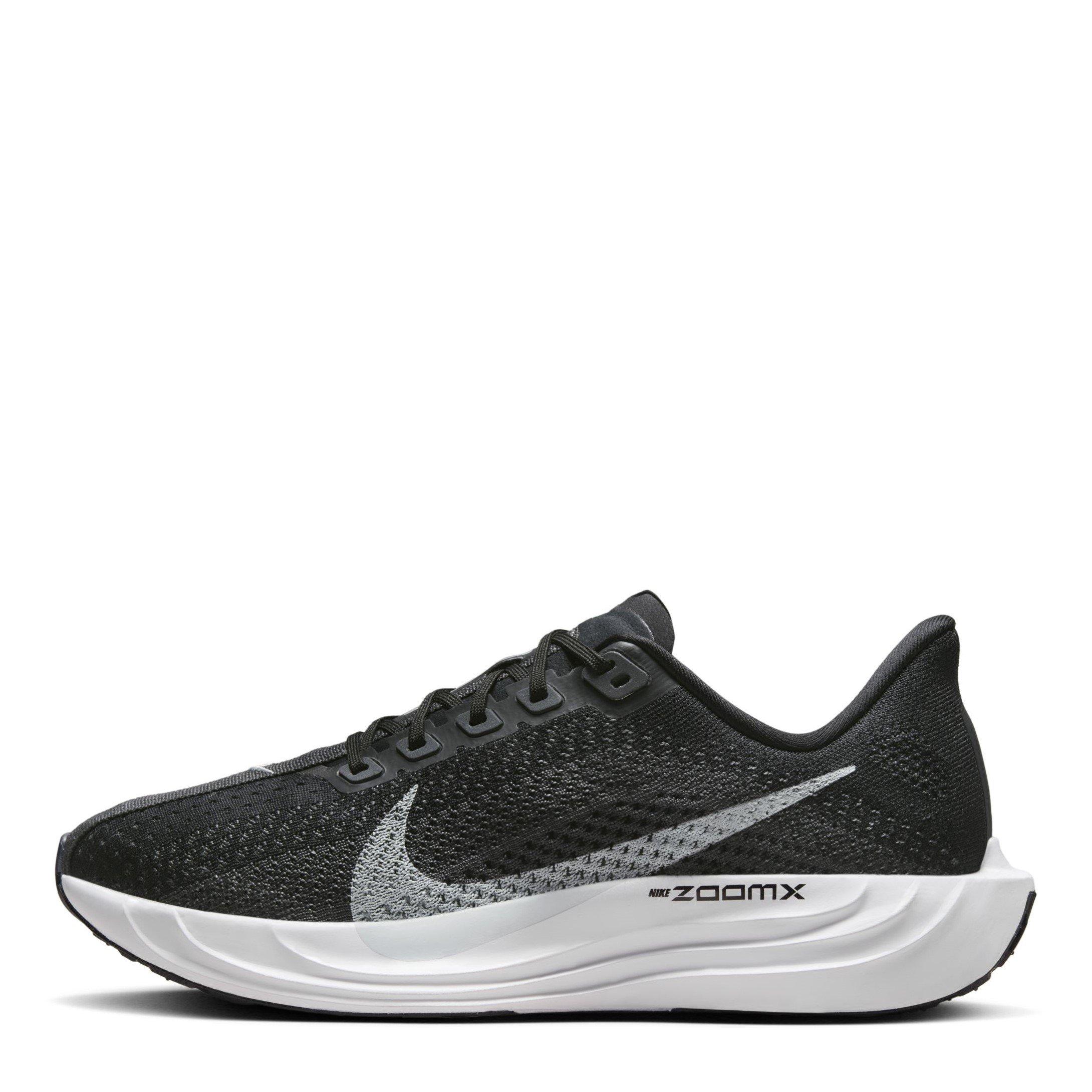 Black/Plat - Nike - Pegasus Plus Womens Running Shoes - 2