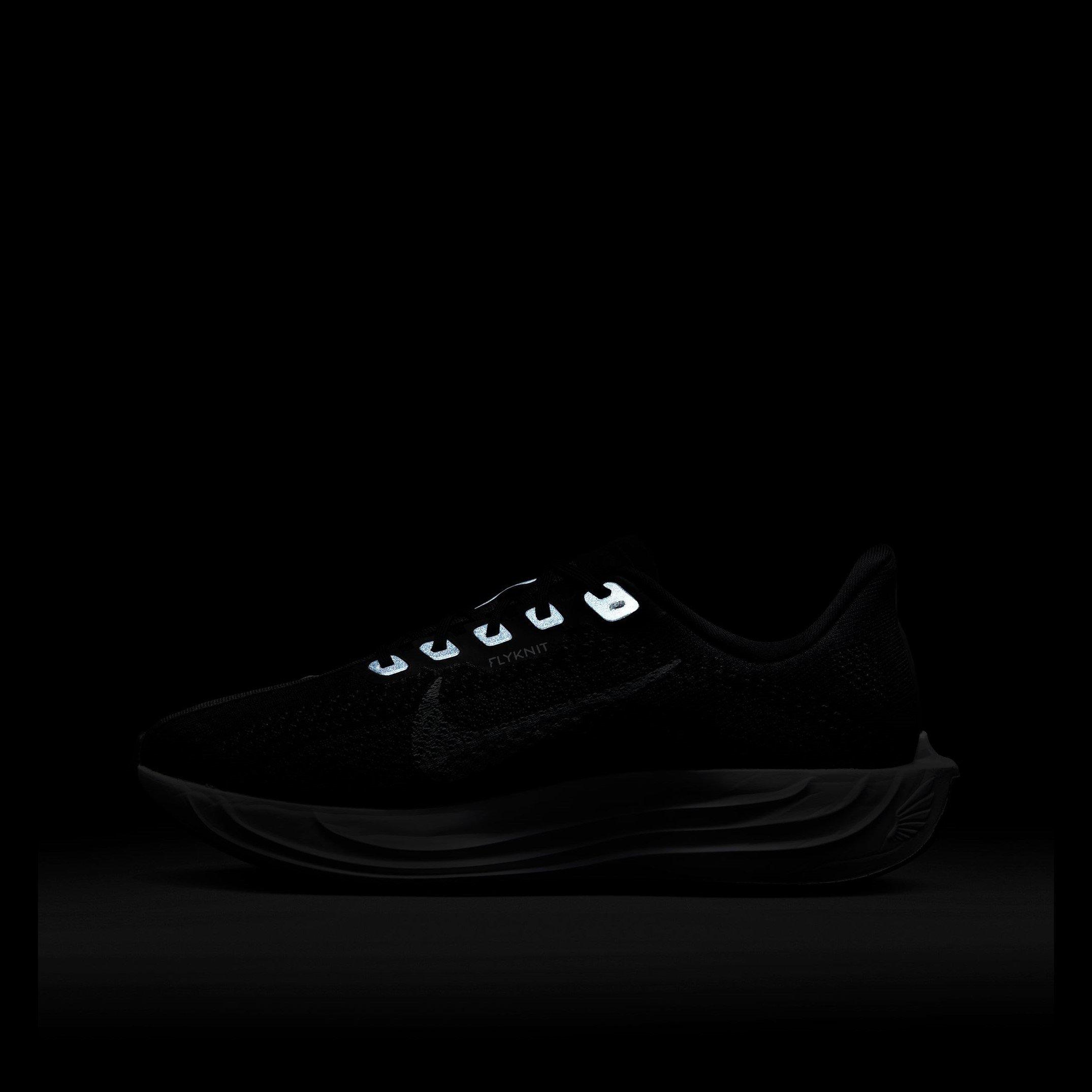 Black/Plat - Nike - Pegasus Plus Womens Running Shoes - 12