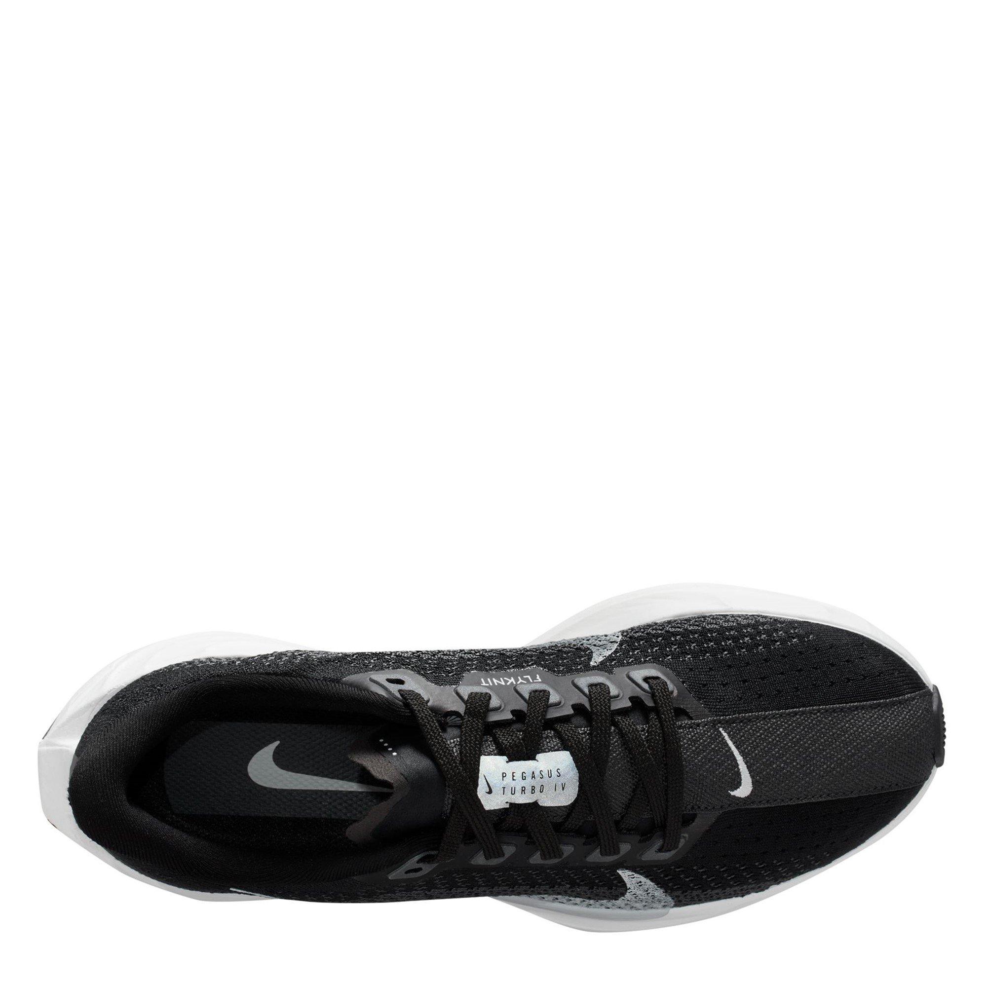 Black/Plat - Nike - Pegasus Plus Womens Running Shoes - 13