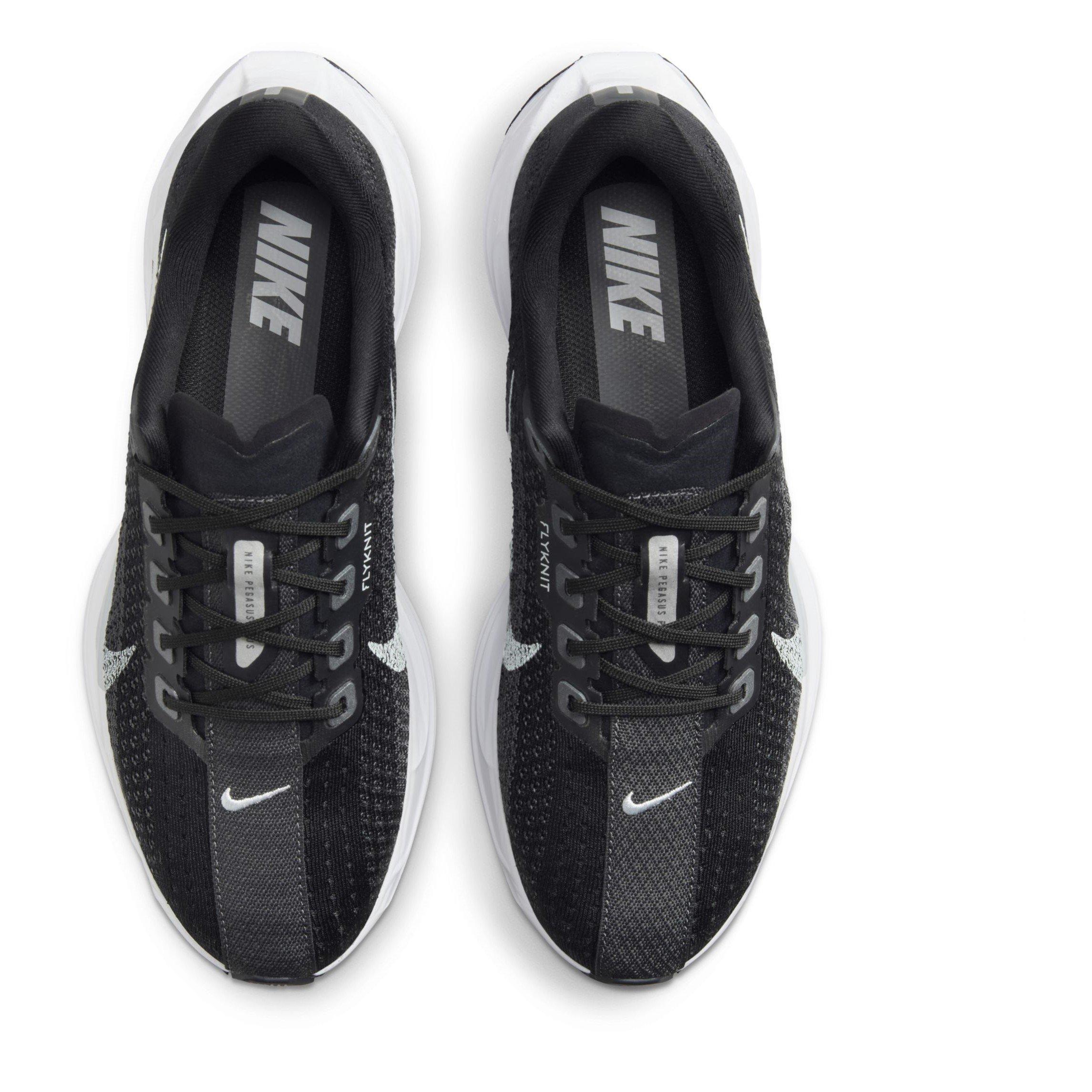 Black/Plat - Nike - Pegasus Plus Womens Running Shoes - 5