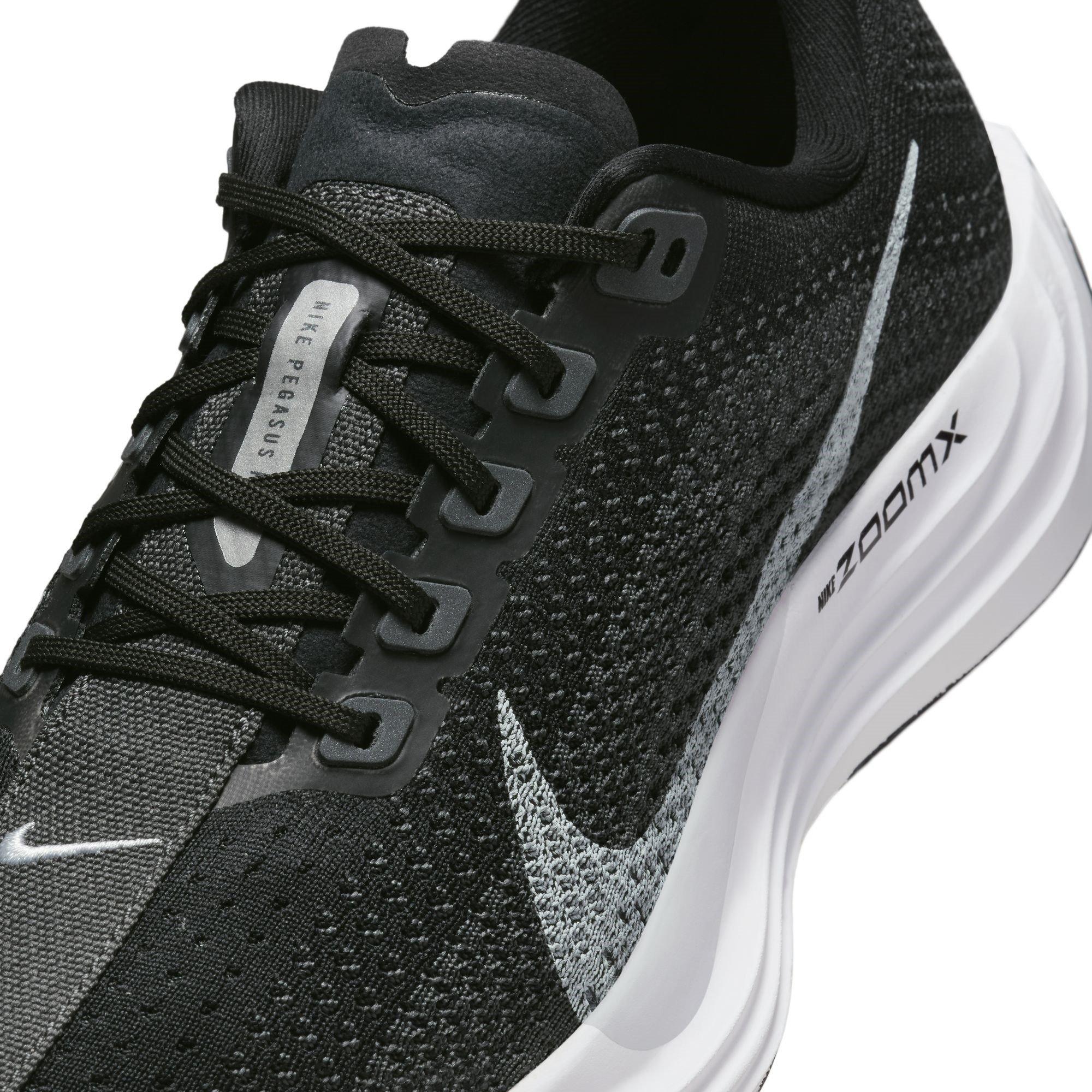 Black/Plat - Nike - Pegasus Plus Womens Running Shoes - 7